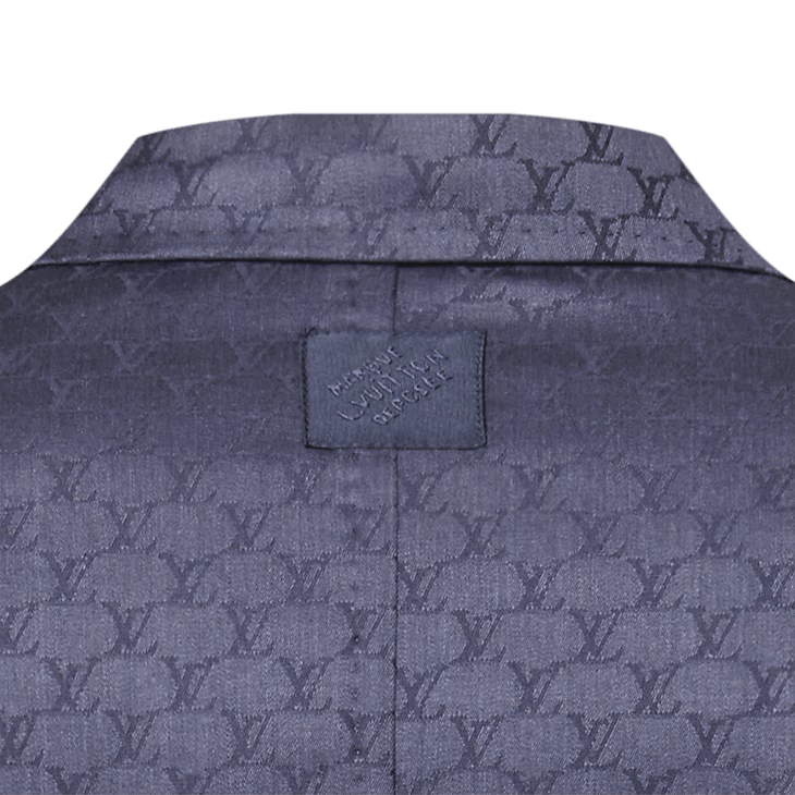 Louis Vuitton Napolitana Single-Breasted Jacket - 48 S Size 48S - 5 Thumbnail