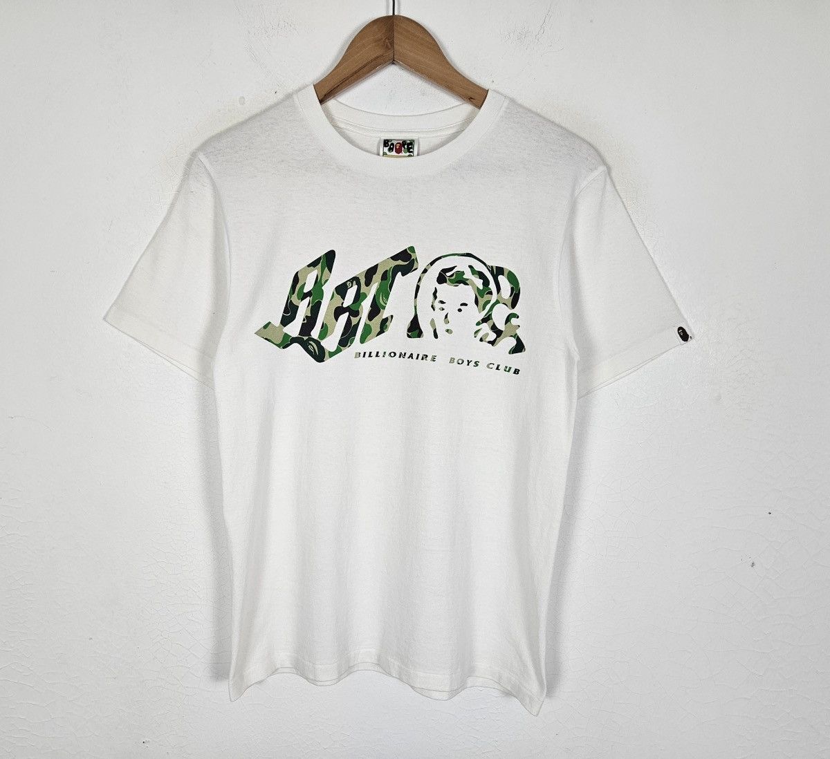 BAPE Billionaire Boys club BBC Camo shirt