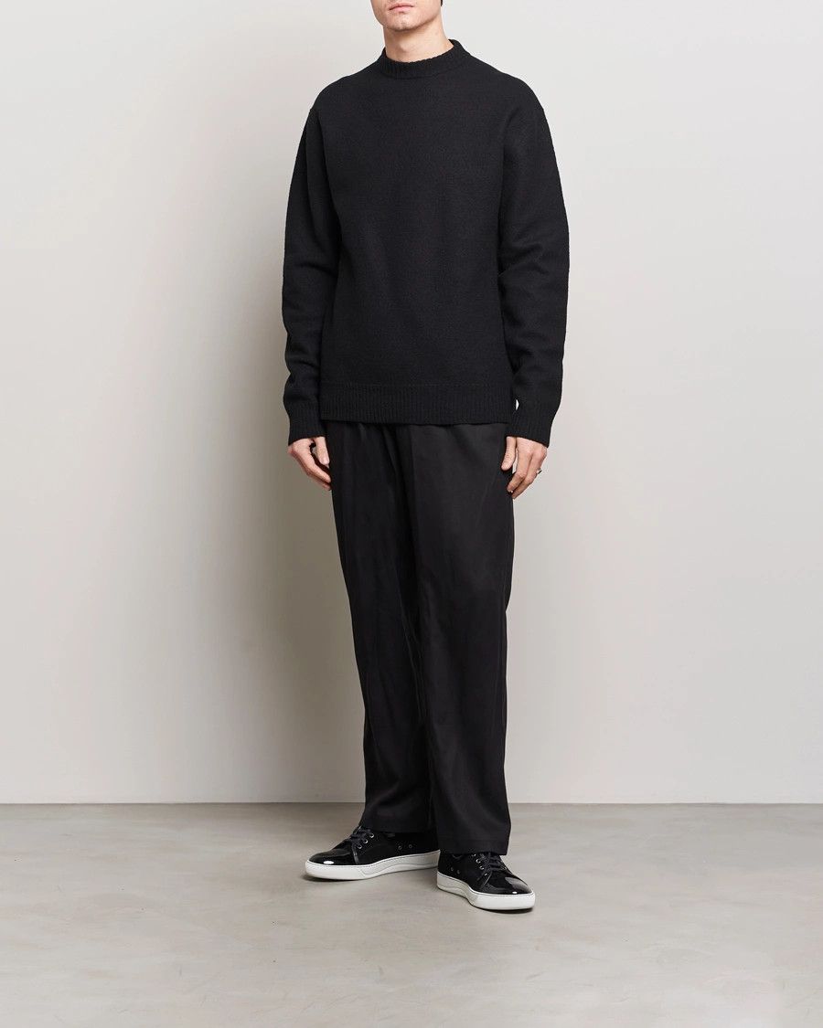 Jil Sander o1loc1c0426 Wool Sweater in Black Size US S / EU 44-46 / 1 - 2 Thumbnail