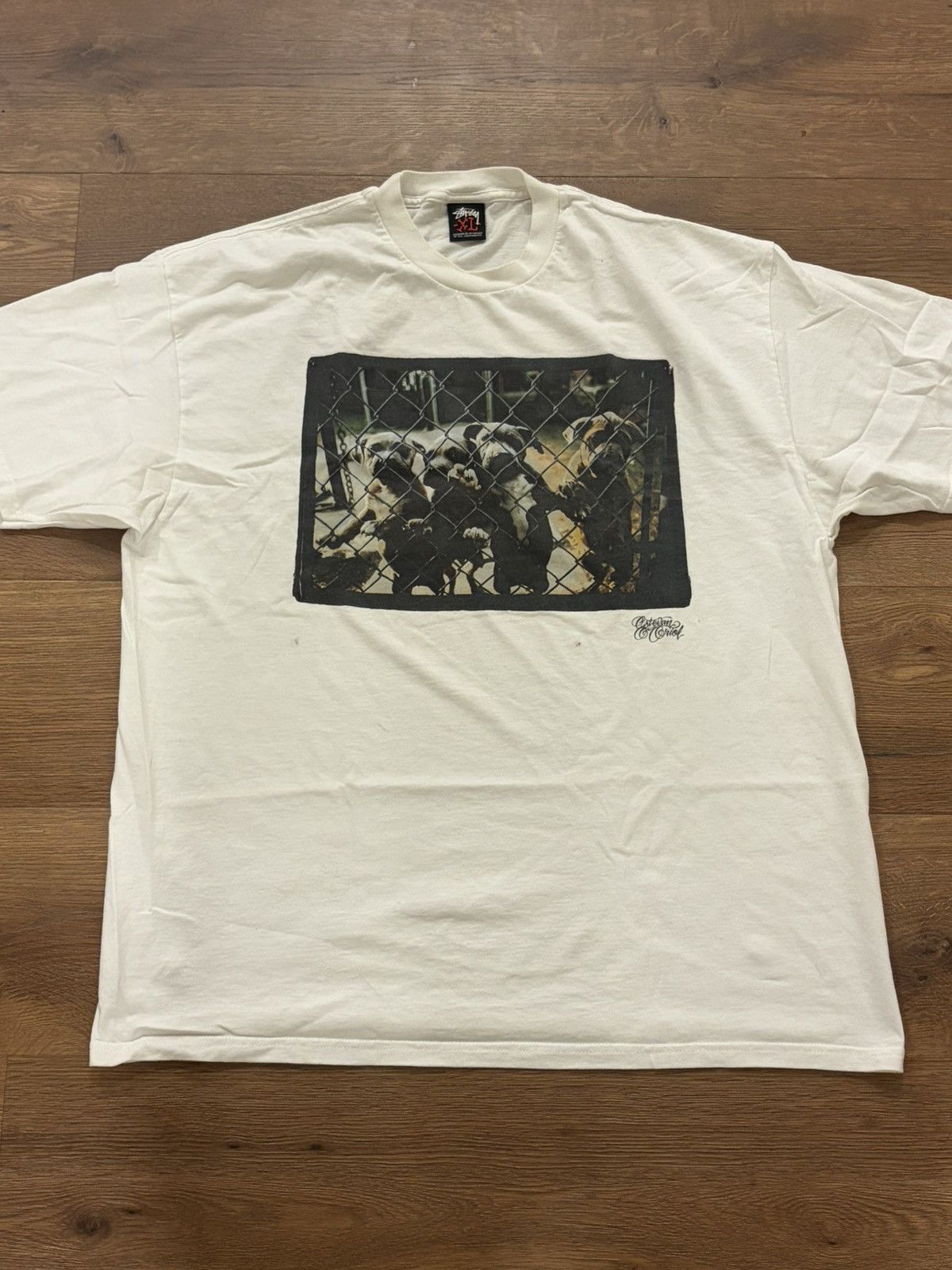 Stussy RARE Stussy X Josh Cheuse Oasis Liam Gallagher tee | Grailed