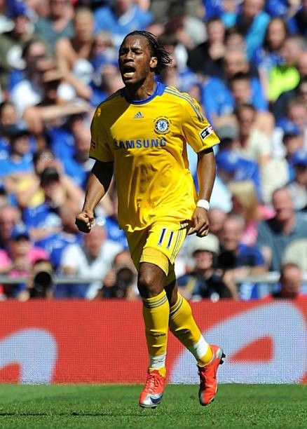 Adidas Chelsea away 2008/2009 didier drogba jersey football Size US S / EU 44-46 / 1 - 14 Thumbnail