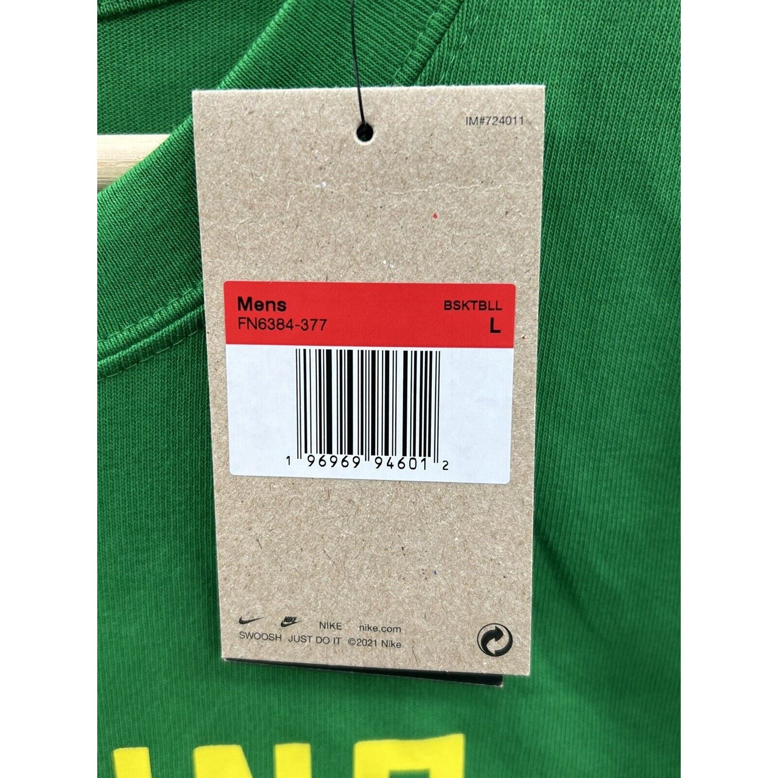Nike Nike Oregon Ducks Green Team Issue T-Shirt FN6384-377 Size US L / EU 52-54 / 3 - 4 Thumbnail