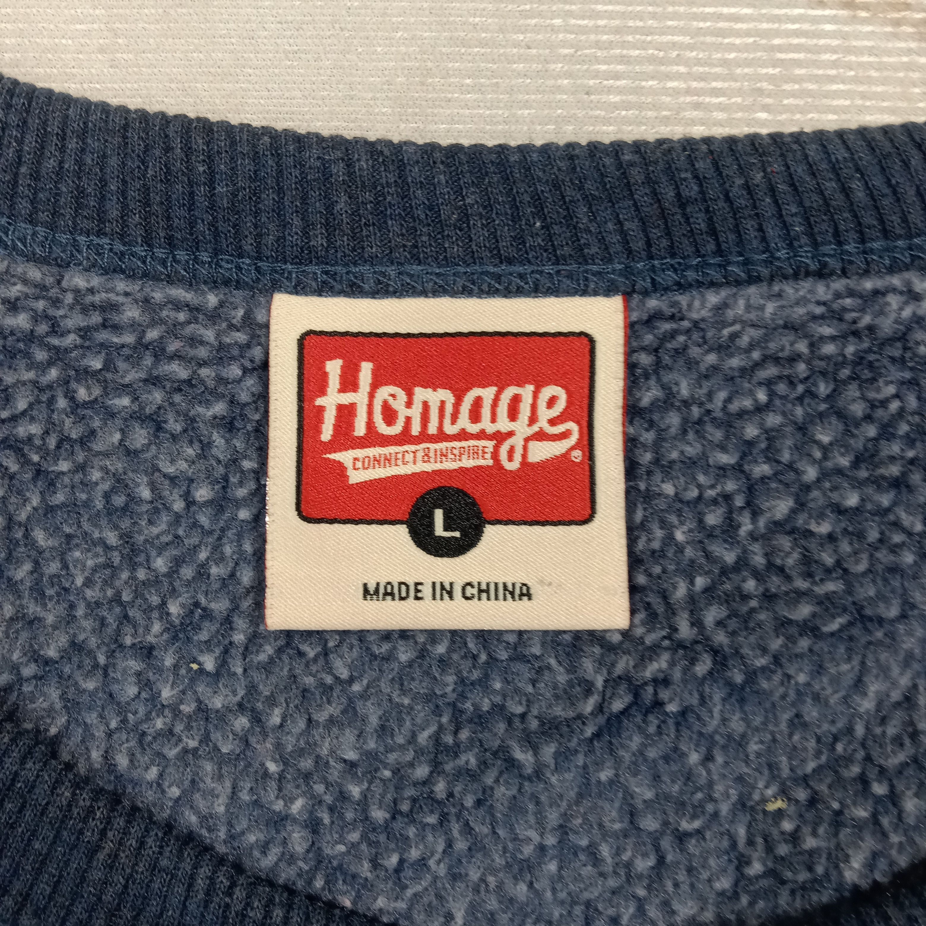 Homage 90s Xavier College University Mascot Promo Sweatshirt C290N5 Size US L / EU 52-54 / 3 - 3 Thumbnail