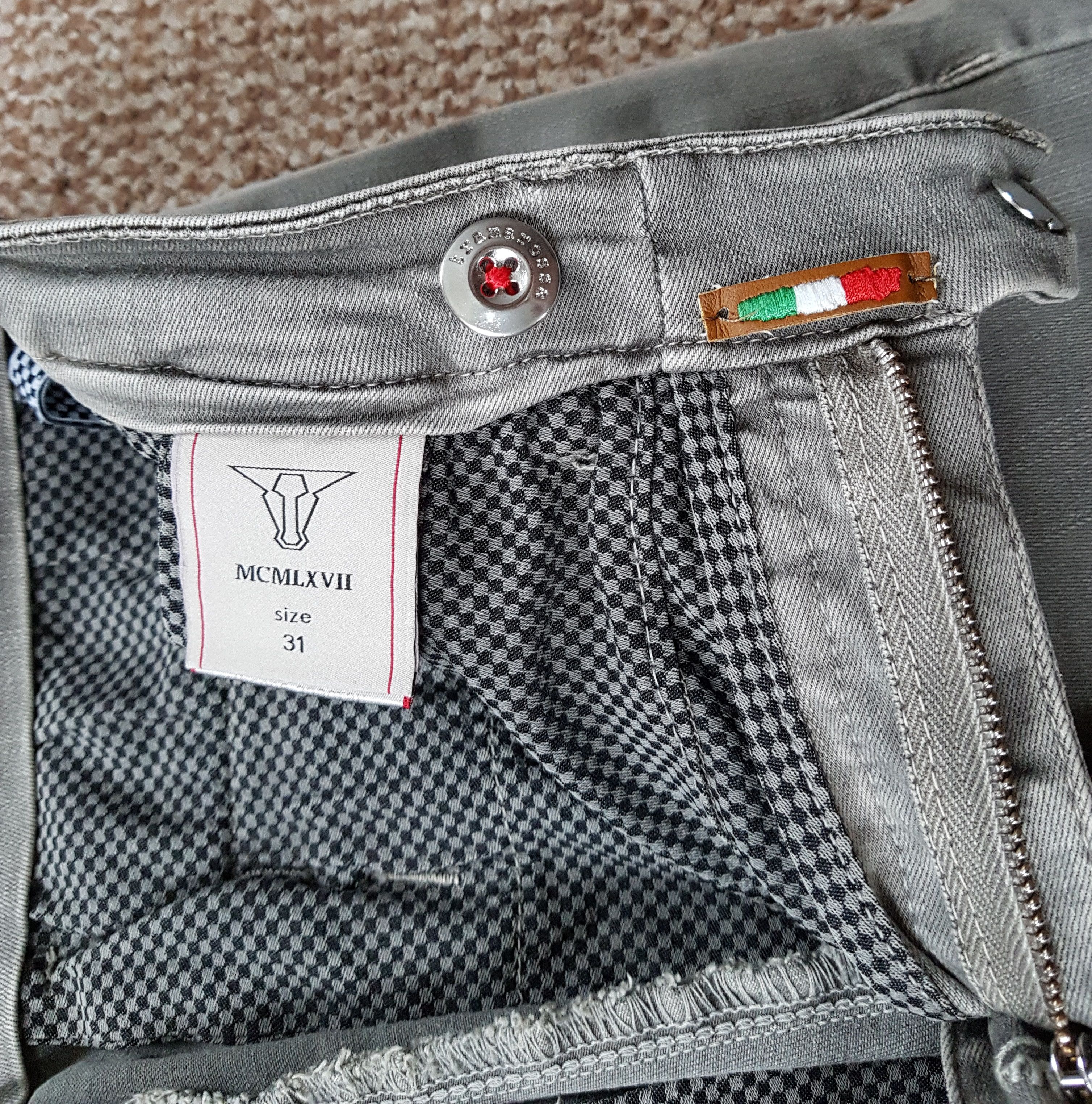 Other Tramarossa 24.7 Luis Slim Stretch Skinny Pants Tapered Size US 31 - 15 Thumbnail