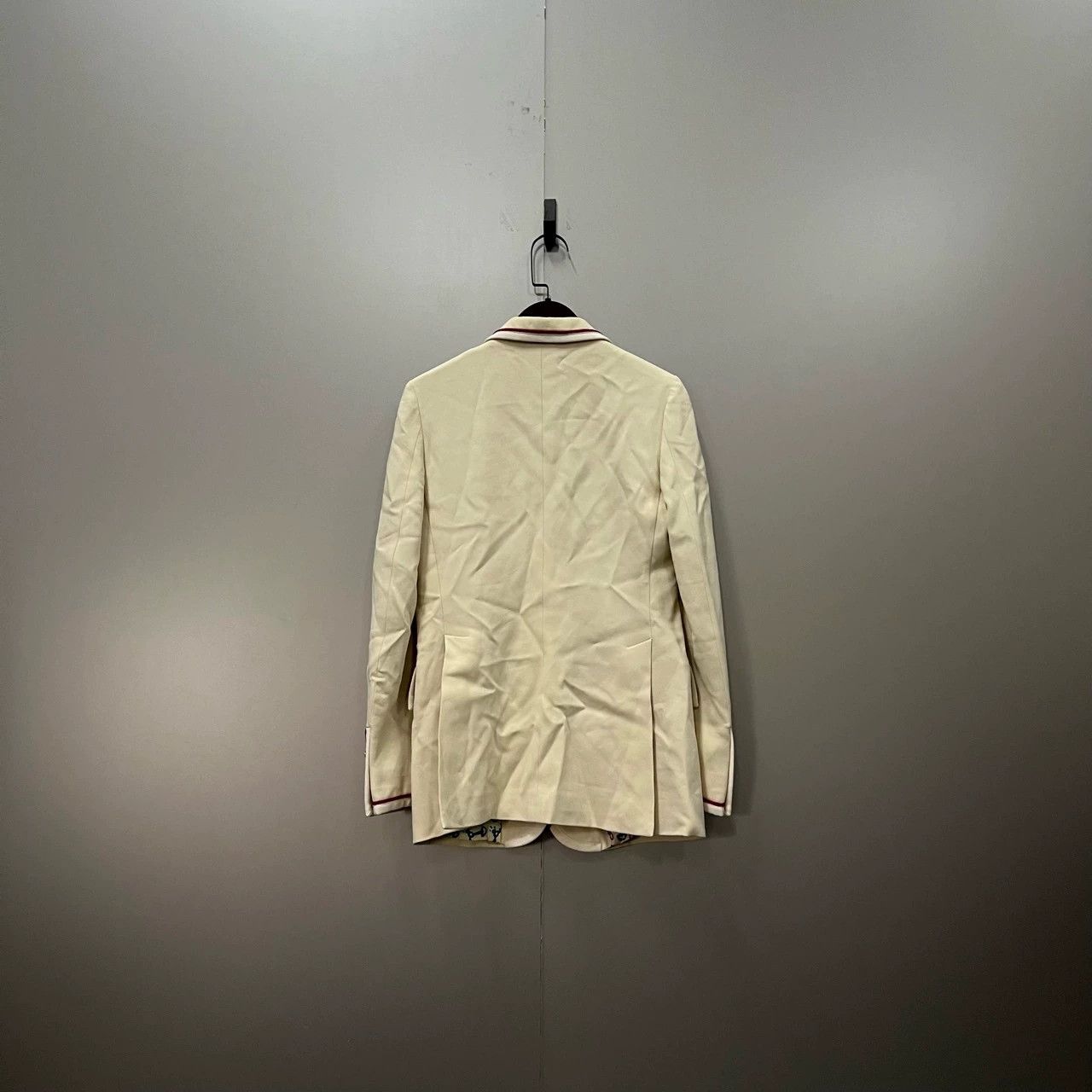 Gucci gucci double g striped blazer in cream Size US XS / EU 42 / 0 - 2 Thumbnail