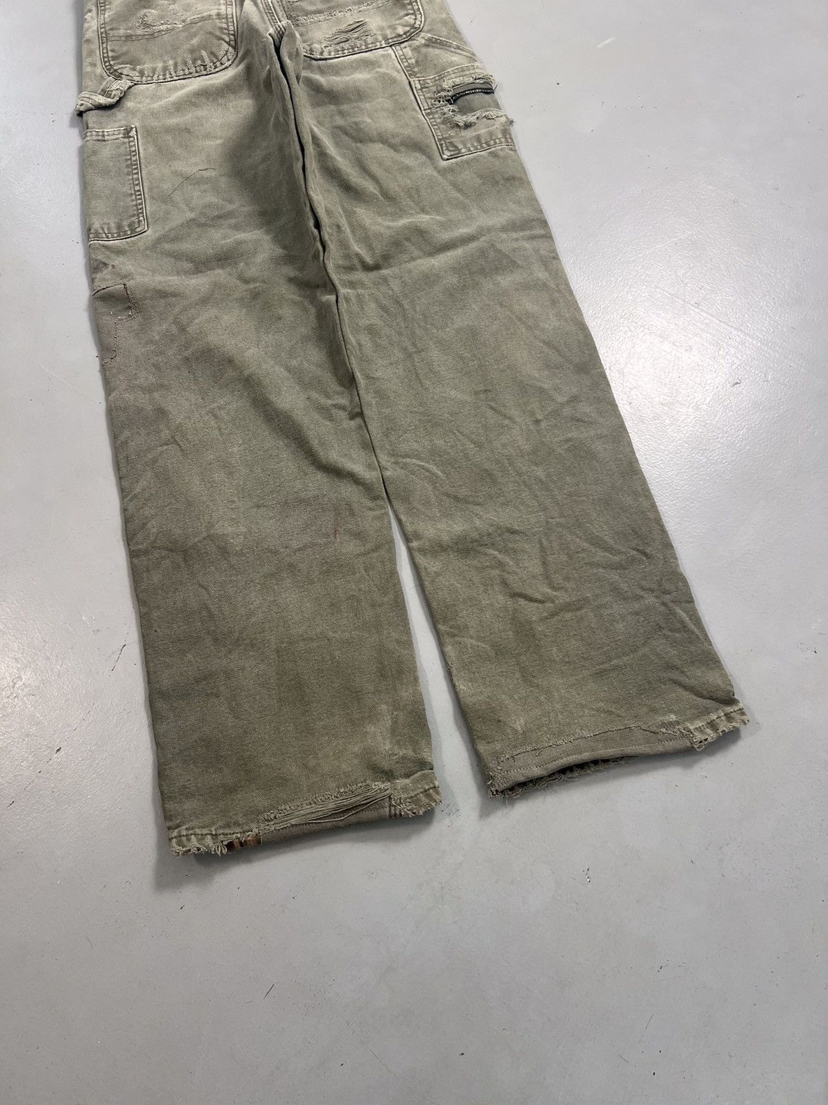 Carhartt Rare Vintage Carhartt B111 MOS blanket line carpenter denim Size US 33 - 9 Thumbnail