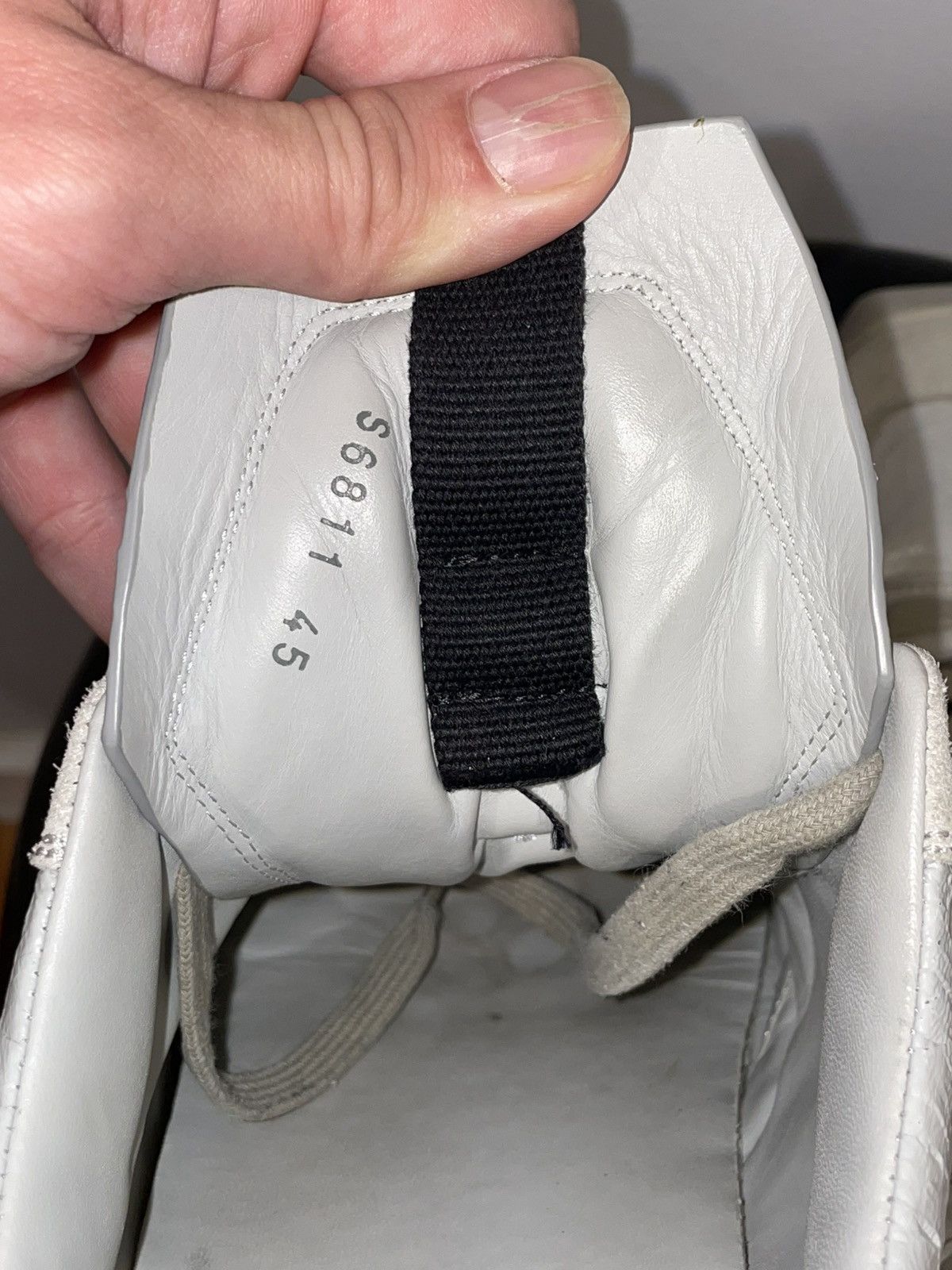 Rick Owens Rick Owens Off-White Phleg Runner Sneakers Size US 12 / EU 45 - 7 Thumbnail