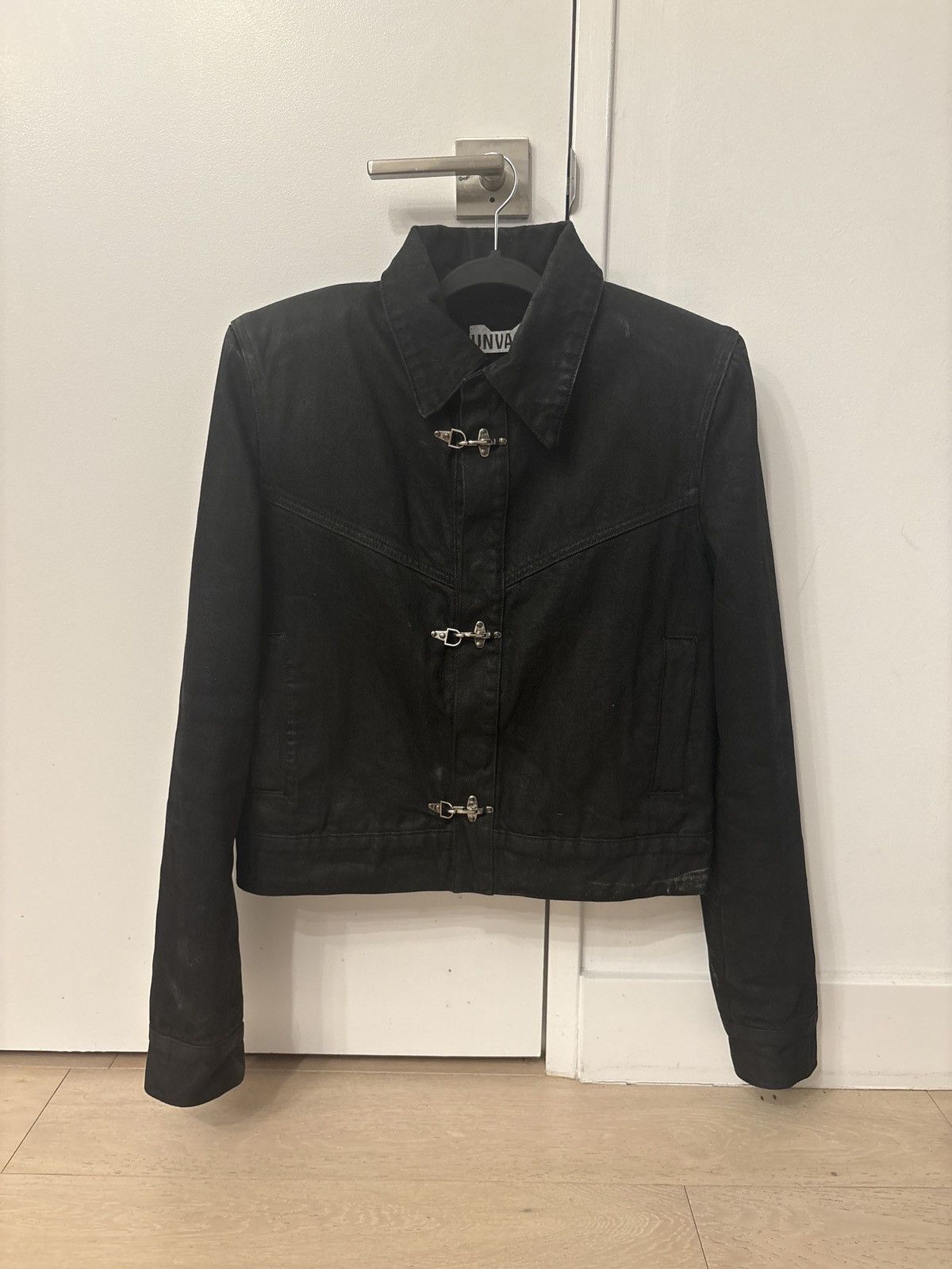 Unvain Studios UNVAIN STUDIOS “WAXED FITTED JACKET” Size US XS / EU 42 / 0 - 1 Thumbnail