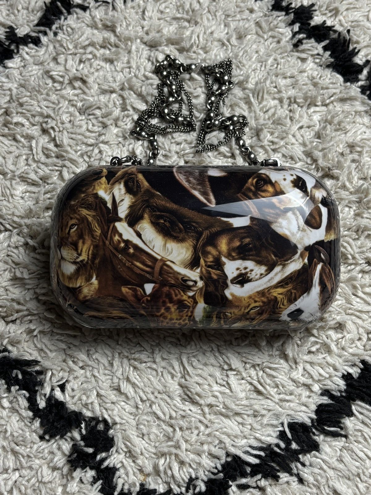 Acne Studios Acne Studios x Per B Sundberg Shoudler Clutch Bag Animal Size ONE SIZE - 1 Thumbnail