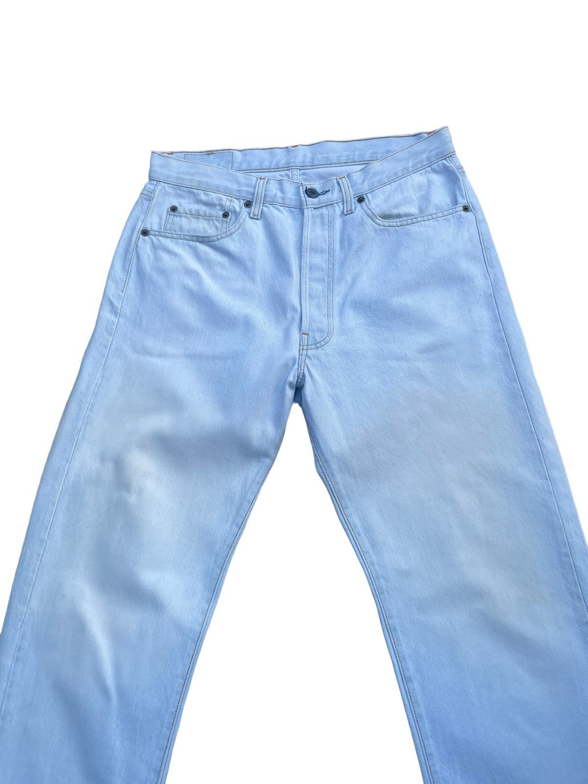 Levi's Vintage 1988 Levis 501 XX e Usa Faded Denim Size US 32 / EU 48 - 3 Thumbnail