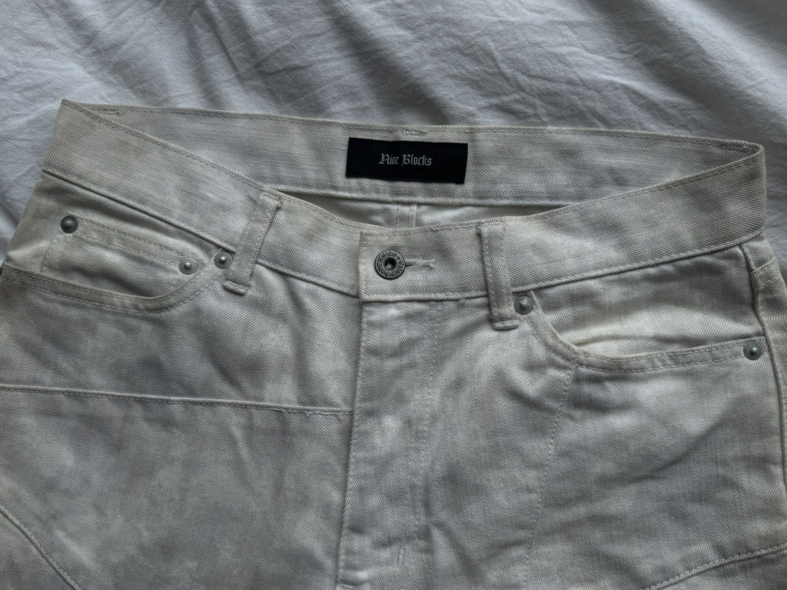 Other Rare Archive Nine Blocks Jeans Size US 34 / EU 50 - 4 Thumbnail