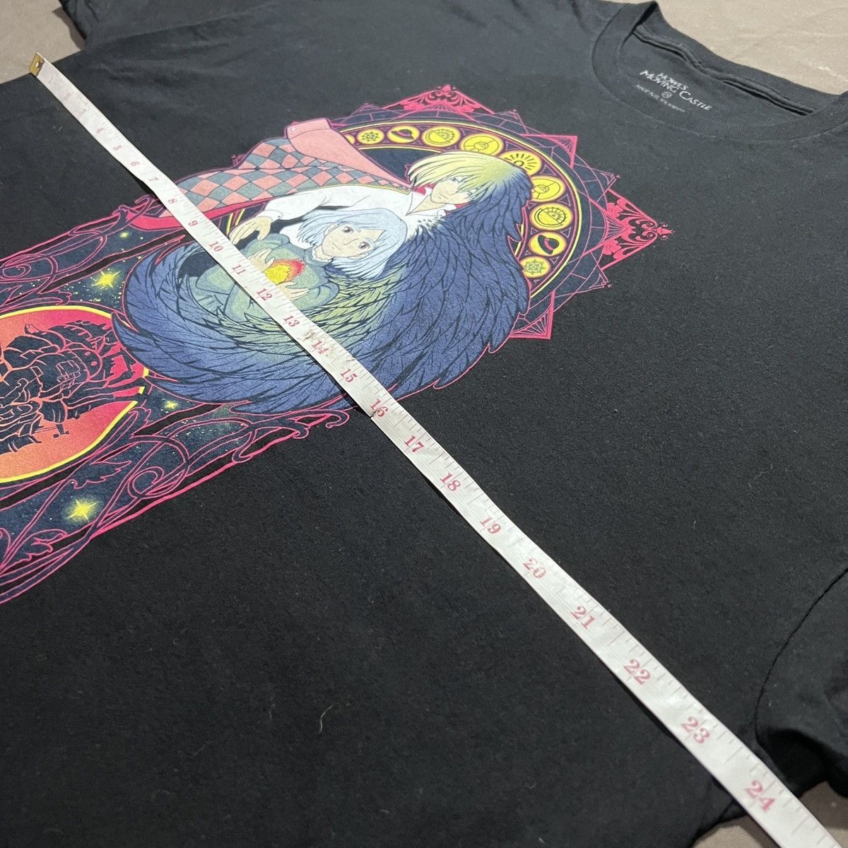 Anime 2004 Howl's Moving Castle Studio Ghibli Promo Tee 2XL Anime Size US XXL / EU 58 / 5 - 8 Thumbnail