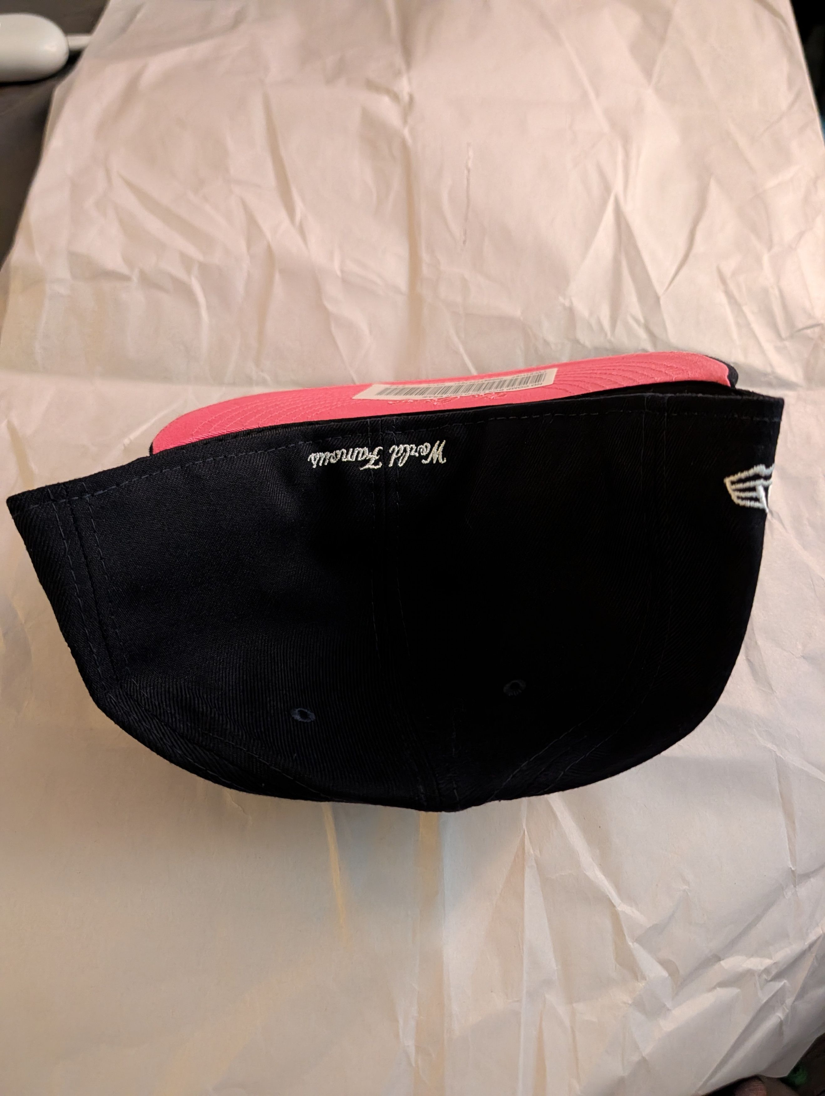 Supreme Supreme No Comp Box Logo Fitted Hat ss21 Navy 7 1/2 Size ONE SIZE - 3 Thumbnail