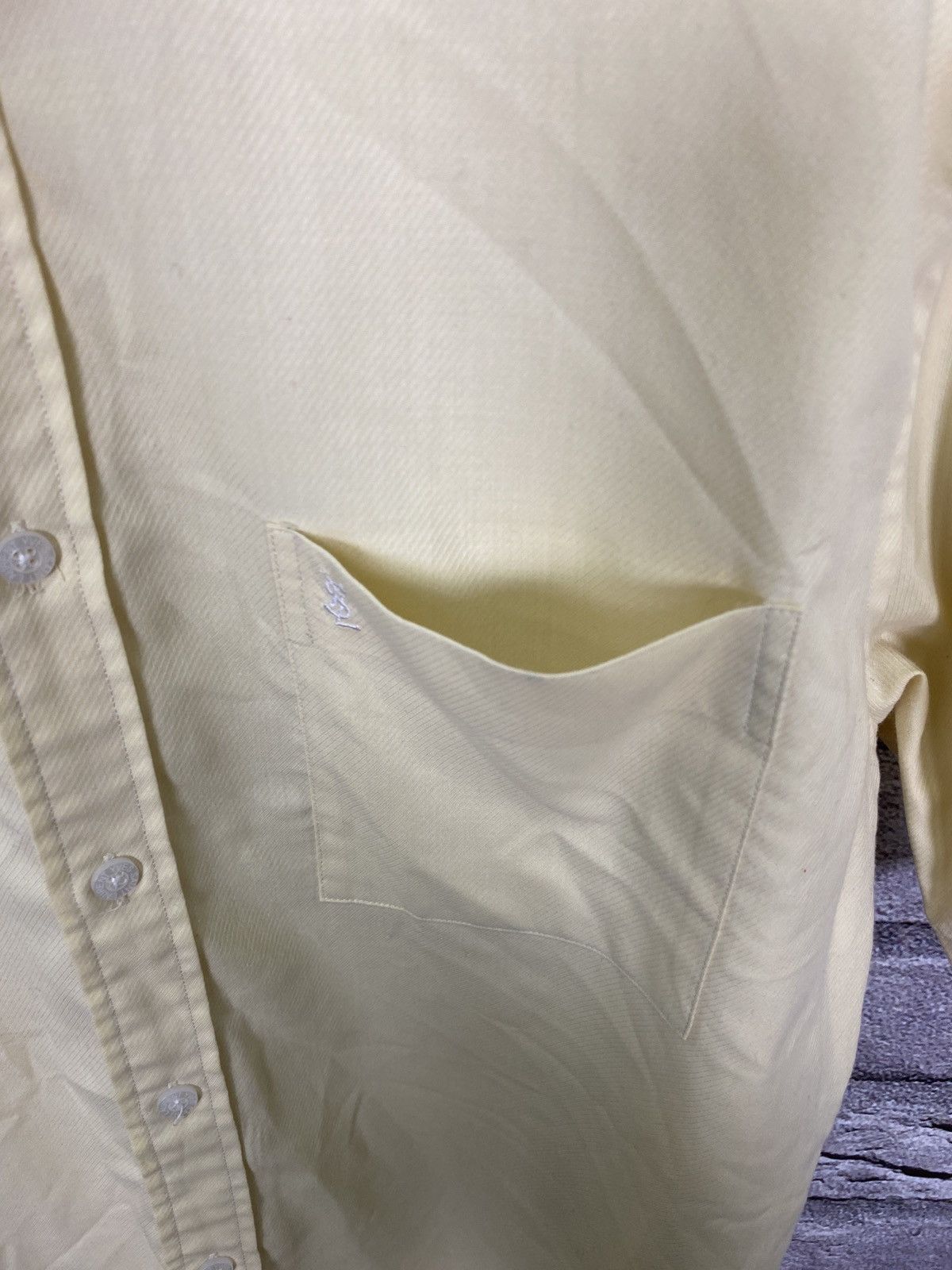 Yves Saint Laurent Vintage swede shirt Yves Saint Laurent Size US L / EU 52-54 / 3 - 7 Thumbnail
