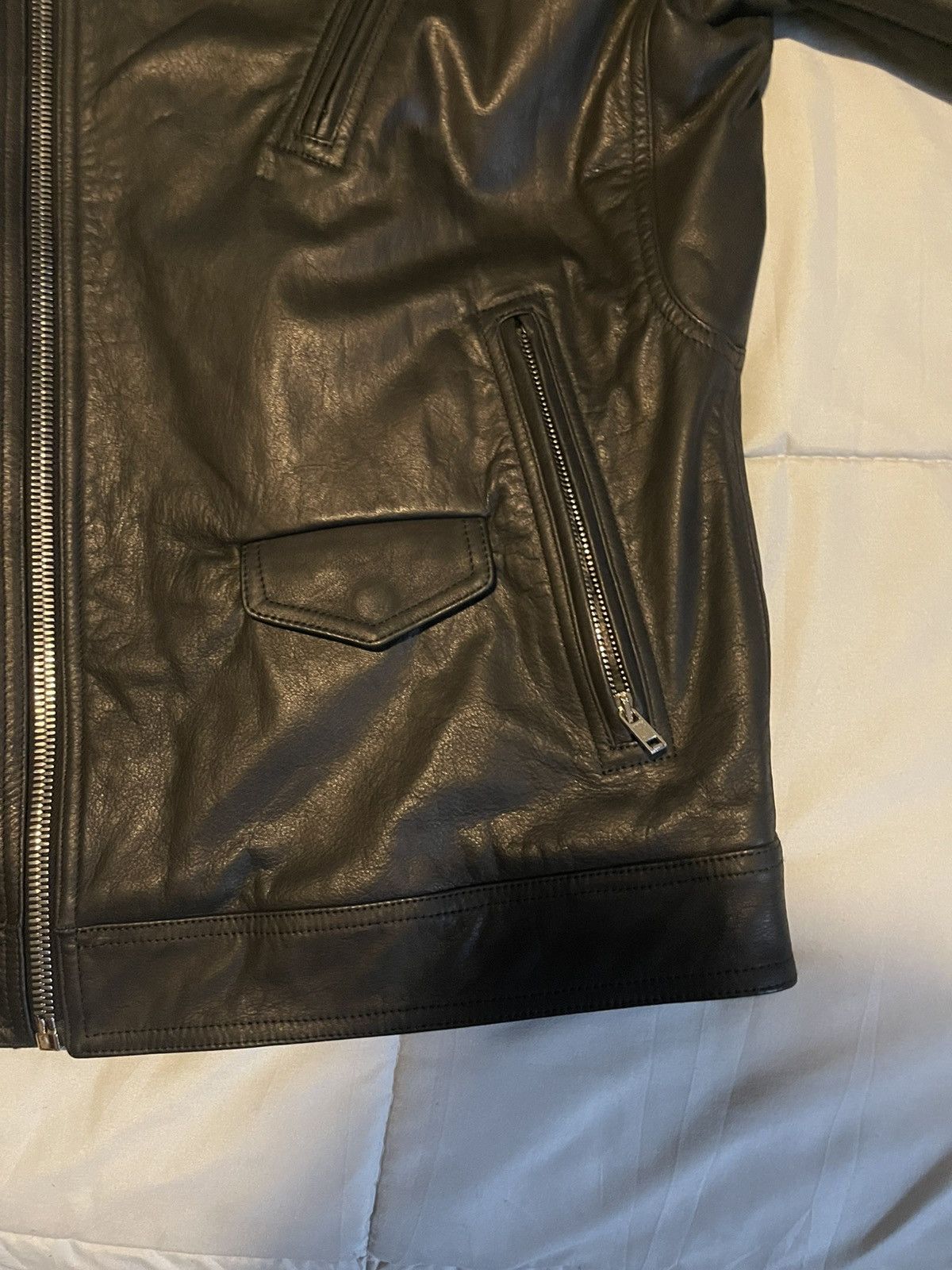 Rick Owens Rick Owens “Stooges Jacket” in black Size US L / EU 52-54 / 3 - 3 Thumbnail
