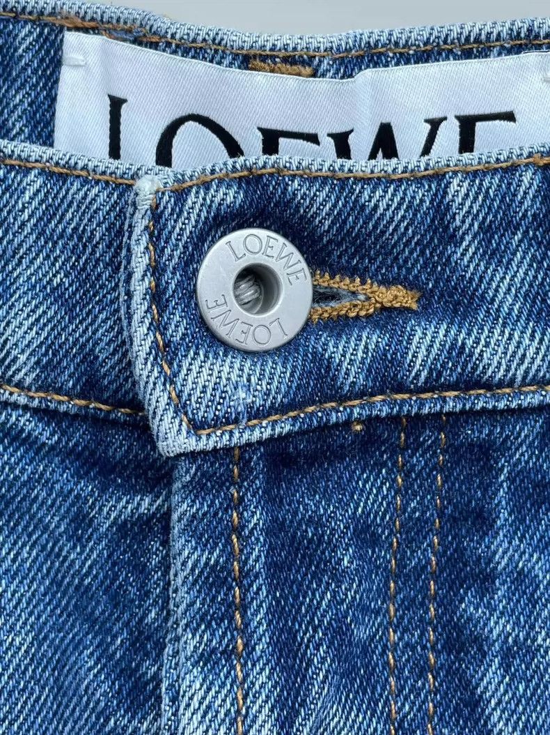 Loewe LOEWE Punched jeans Size 24" / US 00 / IT 34 - 4 Thumbnail