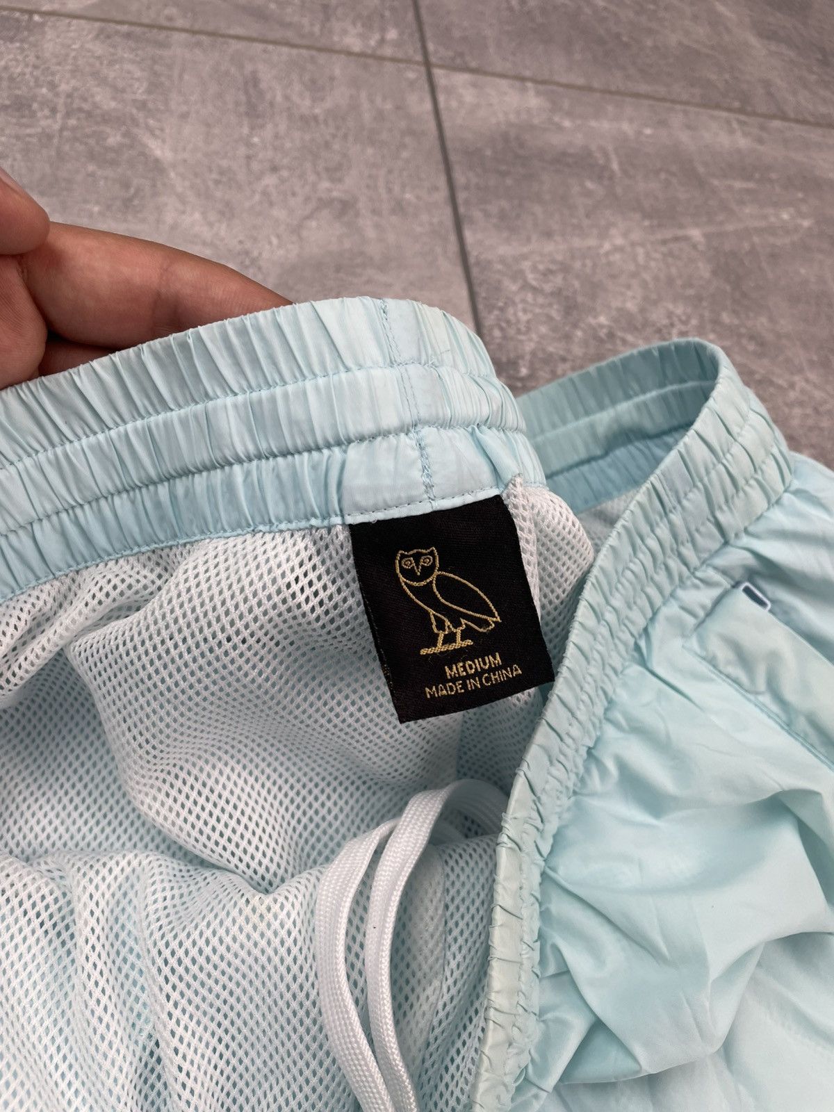 Drake's × October's Very Own OVO Essentials Nylon Sweatpants Size US 32 / EU 48 - 9 Thumbnail