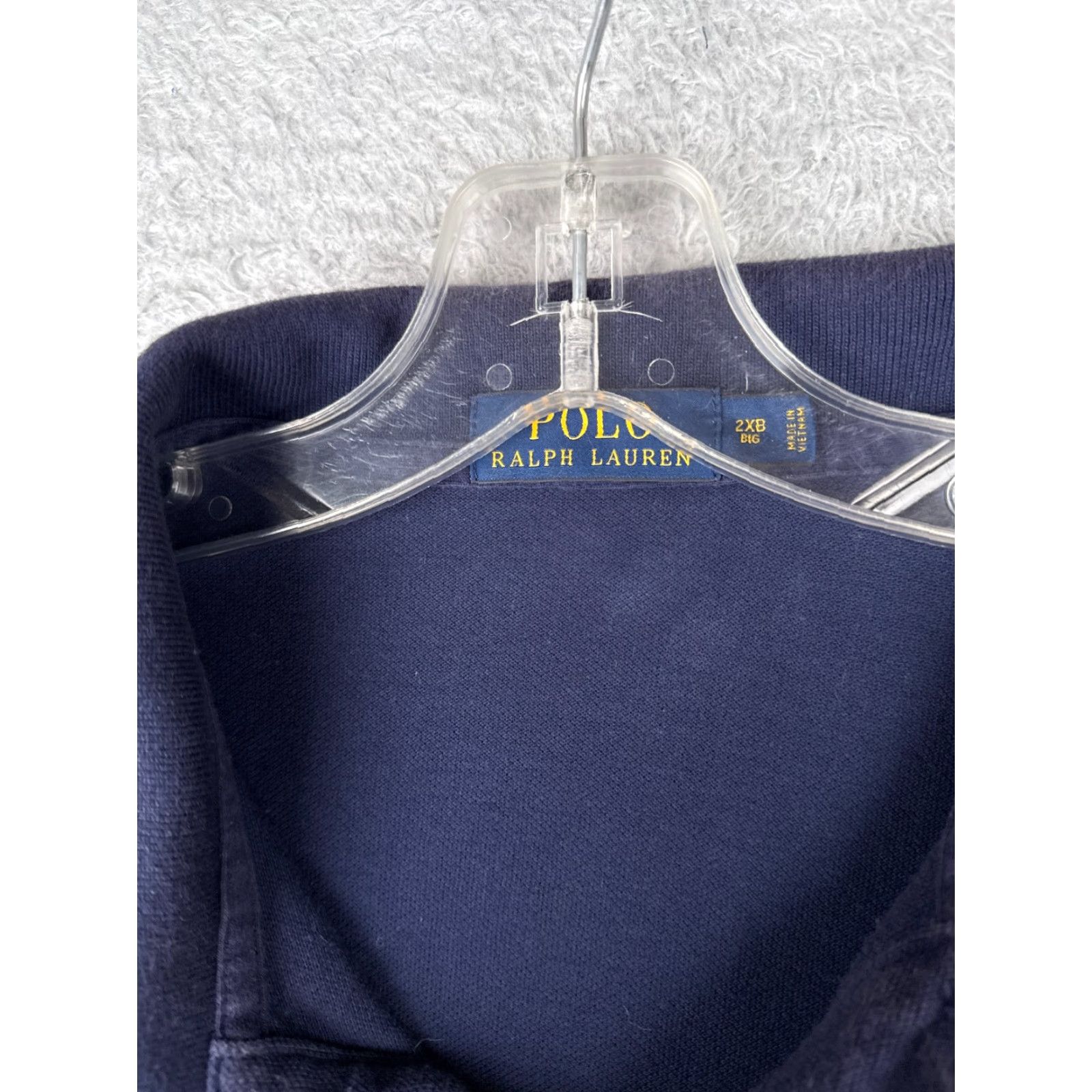 Ralph Lauren Polo Ralph Lauren Polo Shirt Adult 2XL Blue Cotton Short Sleeve 100% Cotton Men's Polo Shirt Big & Tall Classic Fit Embroidered Logo 2XB Size US XXL / EU 58 / 5 - 7 Thumbnail