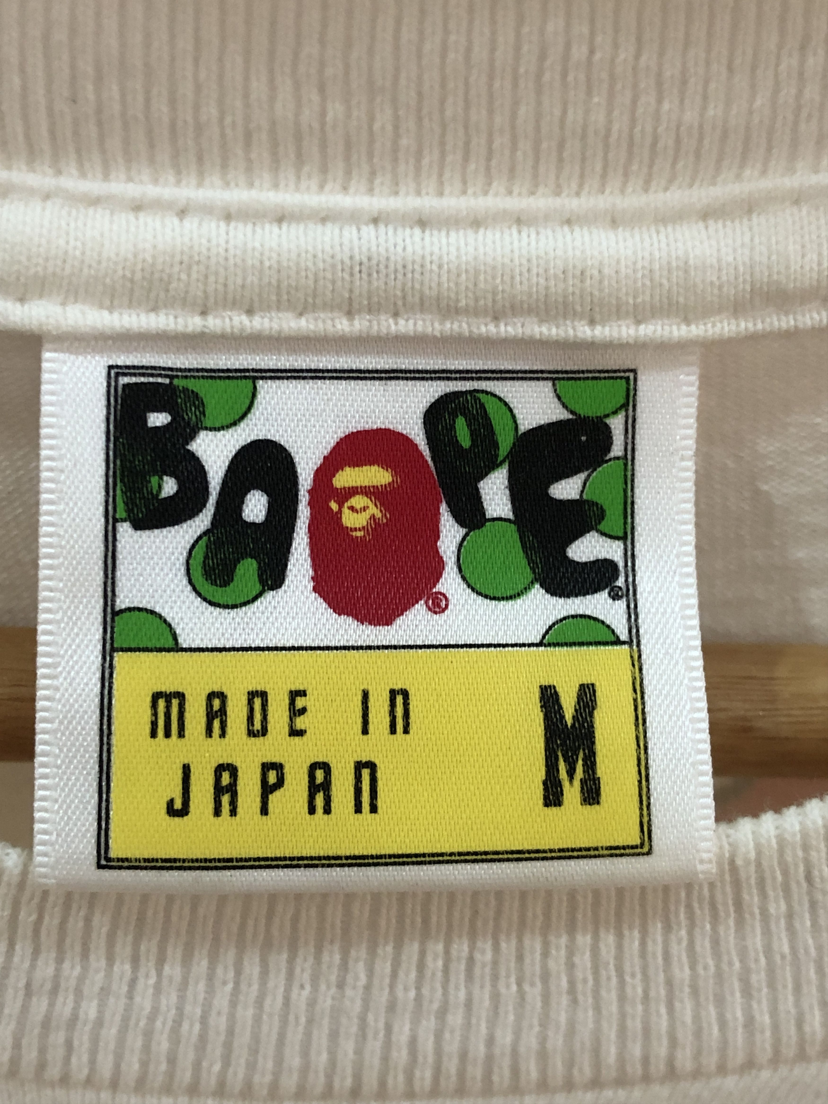 Bape RARE A Bathing Ape Bape Nintendo Mario To Baby Milo T shirts Size US M / EU 48-50 / 2 - 5 Thumbnail