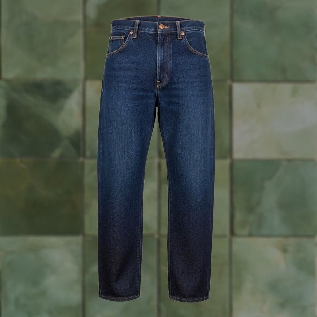 Dickies Dickies Jeans Mens 32x30 Blue Dark Wash Straight Relaxed Denim Zip Fly Vintage No (Logo) USA Size US 32 / EU 48 - 1 Thumbnail
