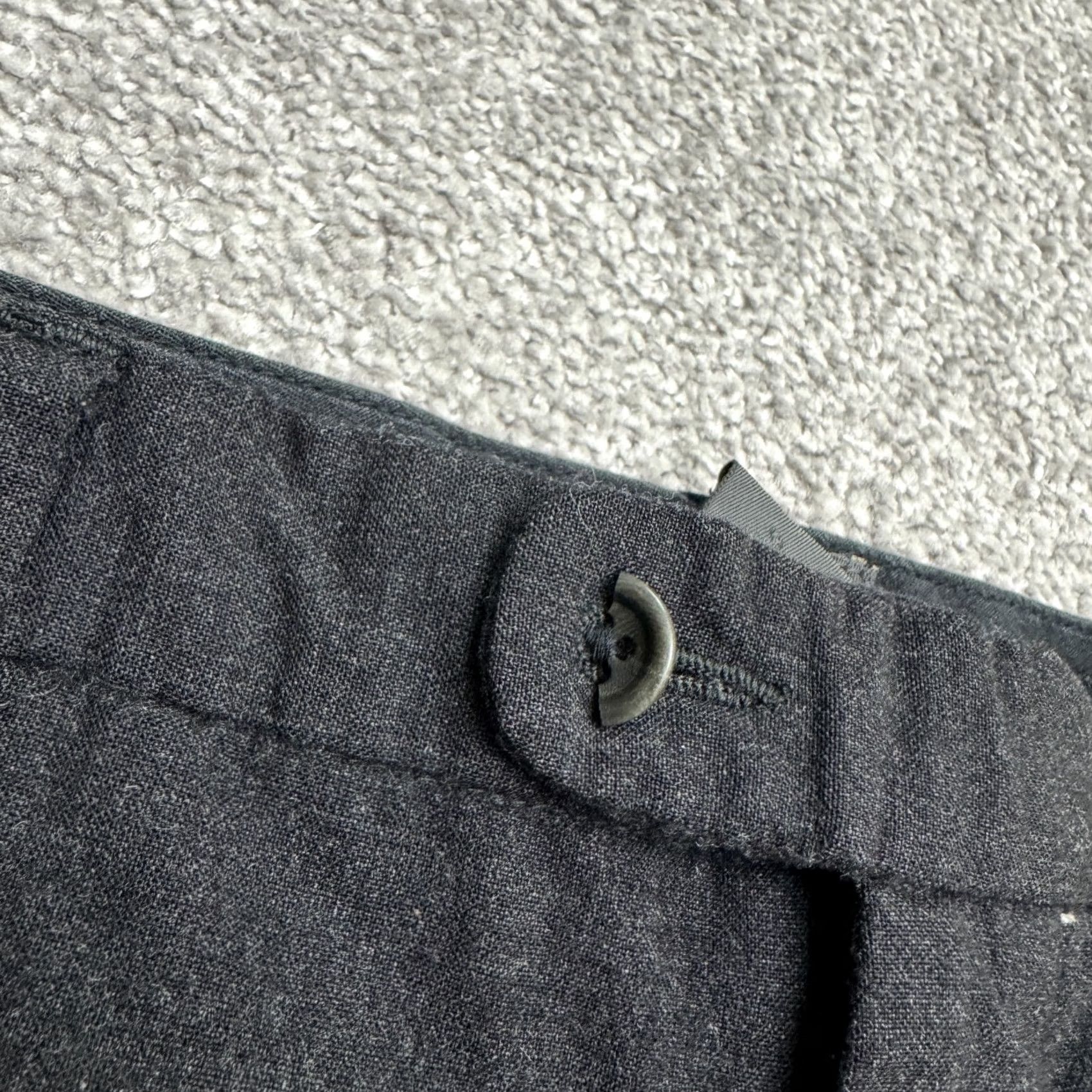 Banana Republic Banana Republic Wool Blend Dress Pants Mens 31x34 Gray Straight Leg Dress Pants Mens Regular Size 31 Gray Size US 31 - 3 Thumbnail