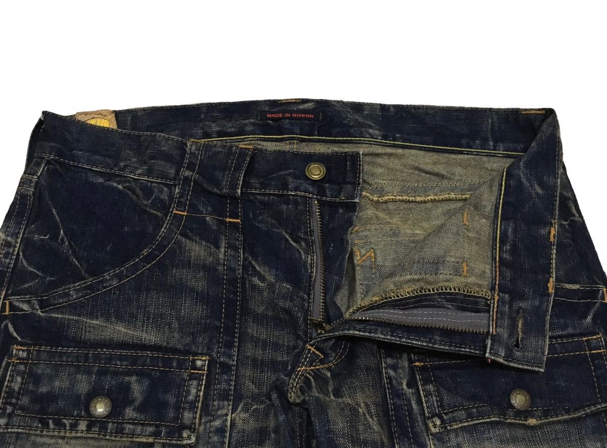 Japanese Brand Rare Design Vintage Brand Blue Way Bust Pants Jeans 1990s Size US 34 / EU 50 - 7 Thumbnail