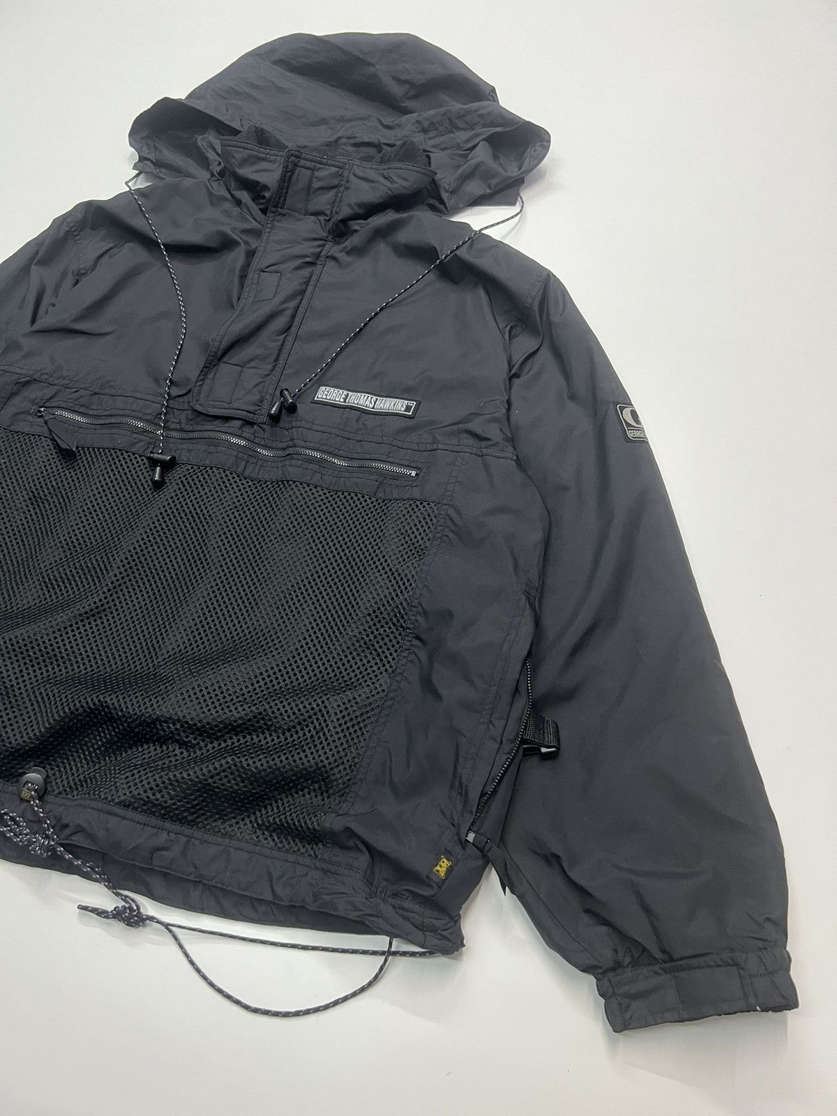 Japanese Brand GEORGE THOMAS HAWKINS HALF ZIPPER JACKET Size US L / EU 52-54 / 3 - 3 Thumbnail