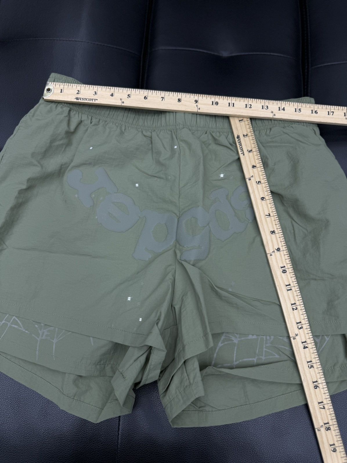 Sp5der Sp5der Double Layer WEB Shorts Size XL (NEW) Green Size US 34 / EU 50 - 6 Thumbnail