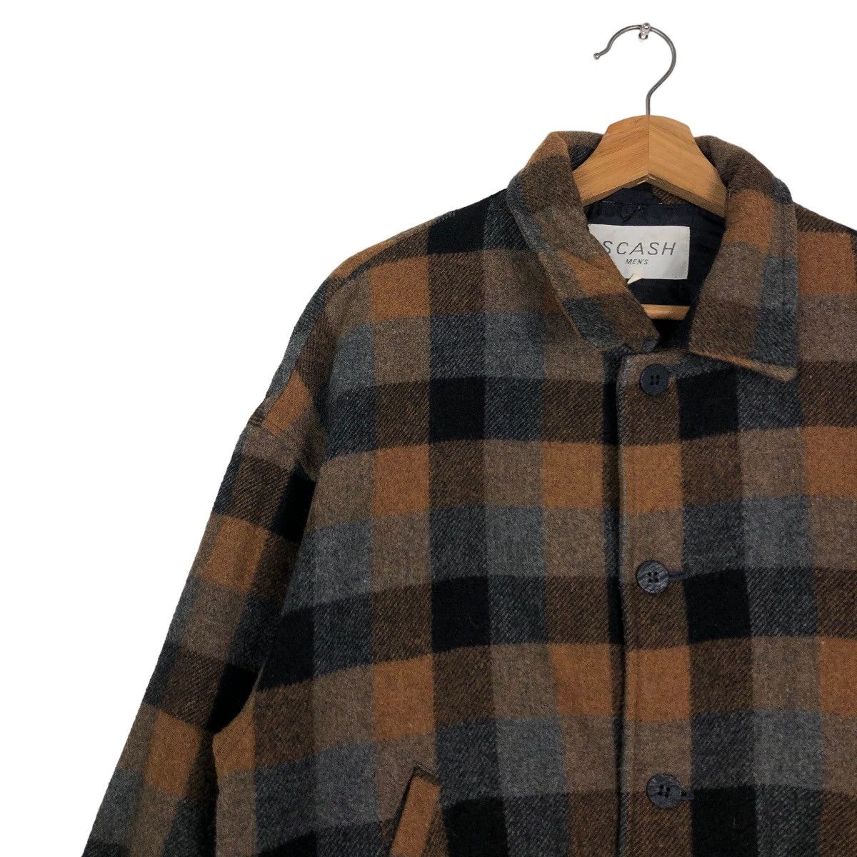 Japanese Brand 🔥Bomber Jacket Tartan Design Scash Issey Miyake Japan Size US M / EU 48-50 / 2 - 6 Thumbnail