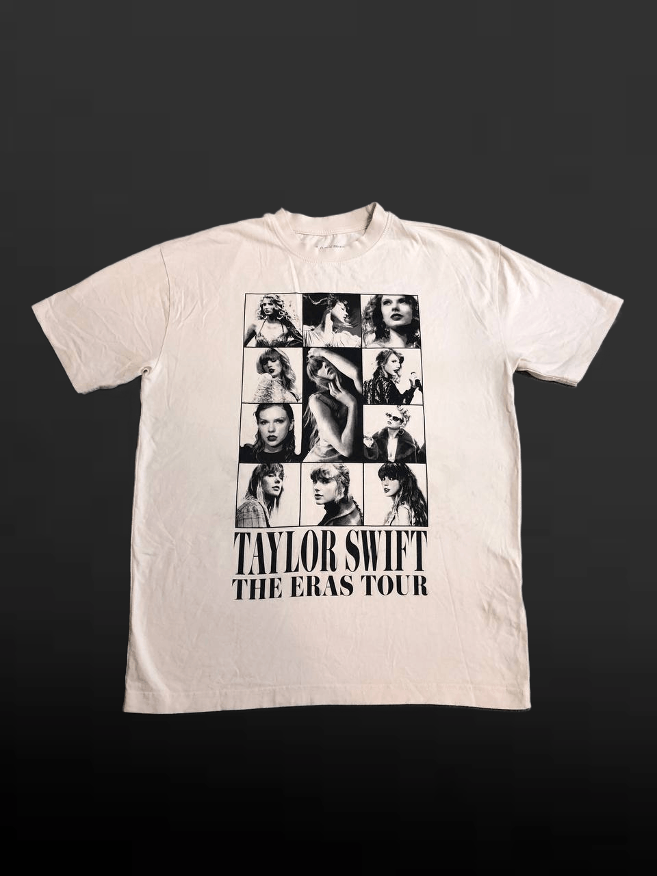 Vintage Taylor Swift The Eras Tour Beige T-Shirt Official Merch Size US XS / EU 42 / 0 - 1 Thumbnail