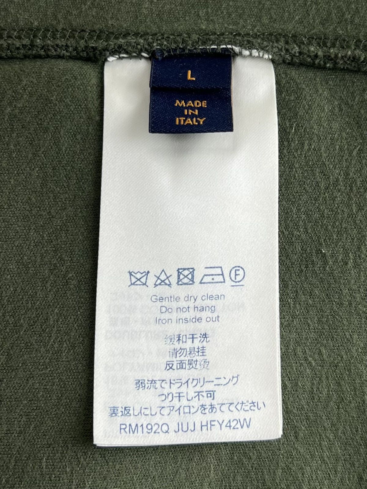 Louis Vuitton LOUIS VUITTON Sweatsuit Cotton LV Logo Zip Hoodie/Pants Set Size US M / EU 48-50 / 2 - 8 Thumbnail