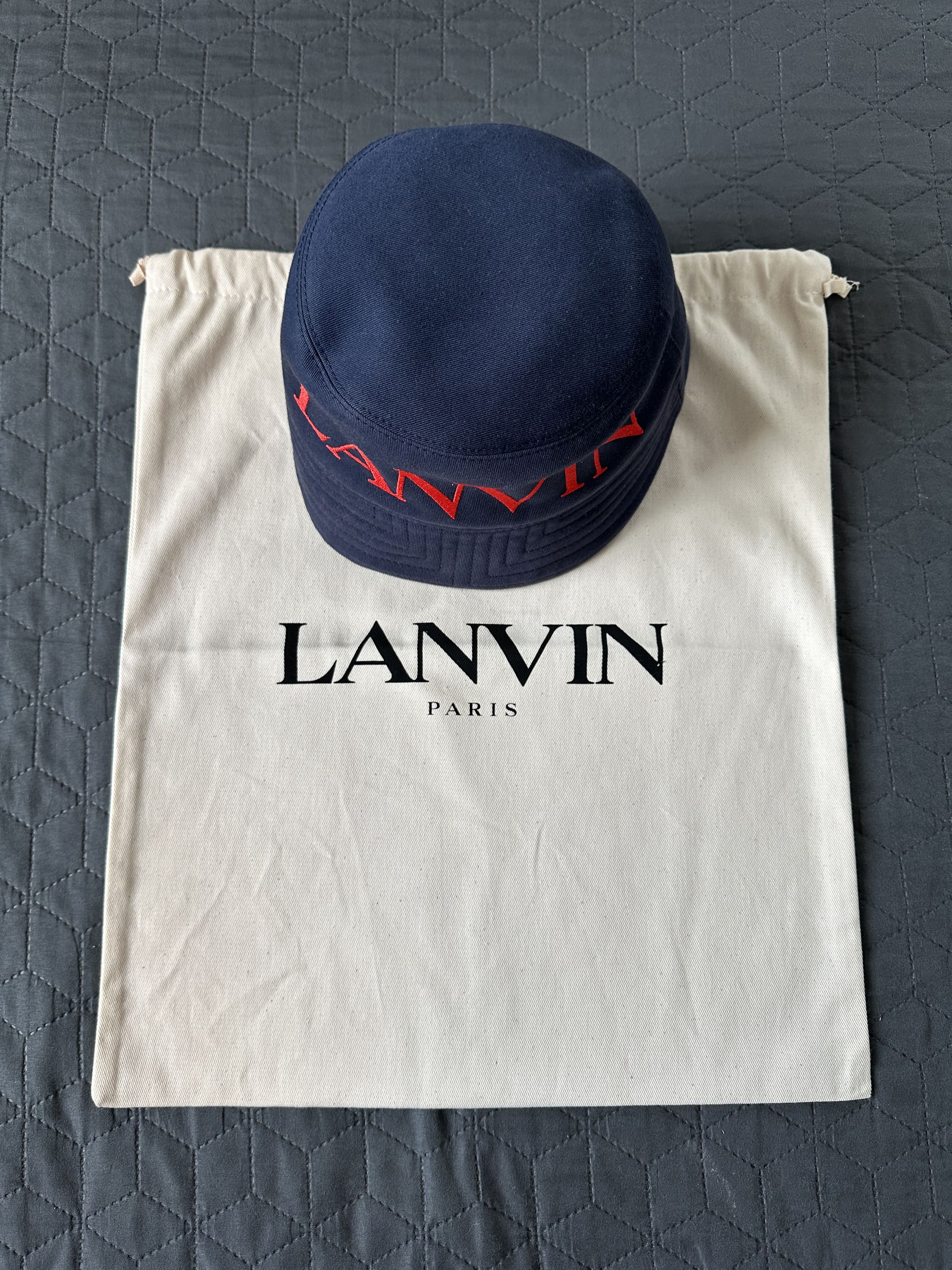 Lanvin Lanvin Reversible Bucket Hat Size ONE SIZE - 7 Thumbnail