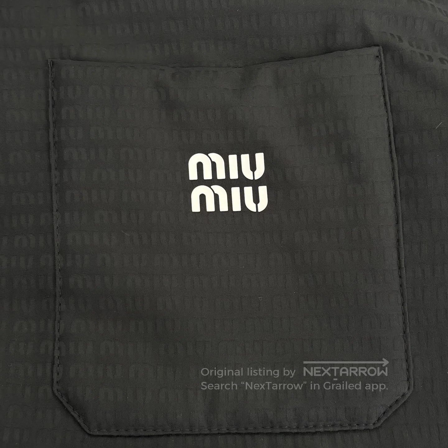Miu Miu Miu Miu size36 full LOGO Pocket Down Jacket Size S / US 4 / IT 40 - 7 Thumbnail