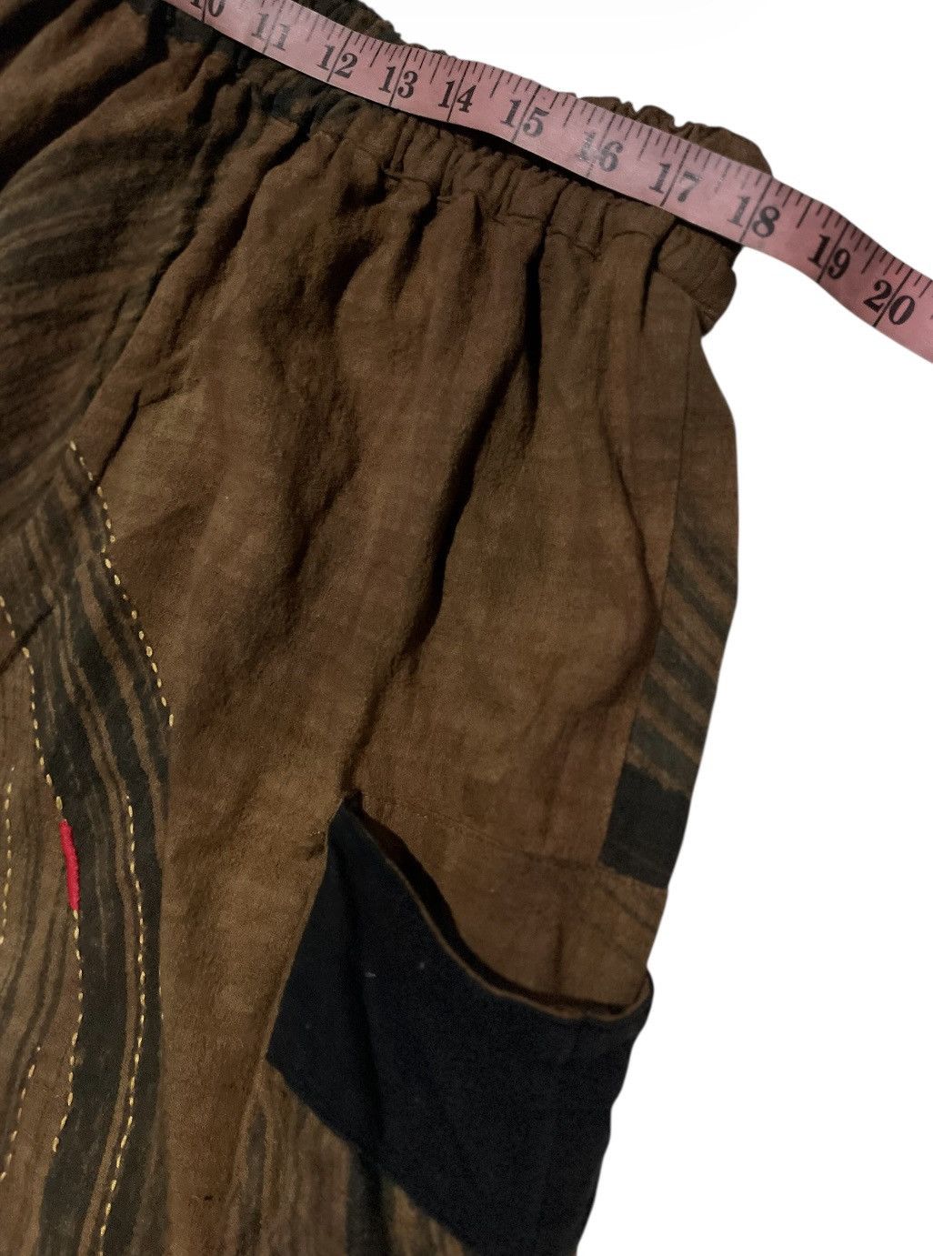 If Six Was Nine LOOSE FIT HAREM PANTS BY RYO KREATIF Size US 26 / EU 42 - 9 Thumbnail