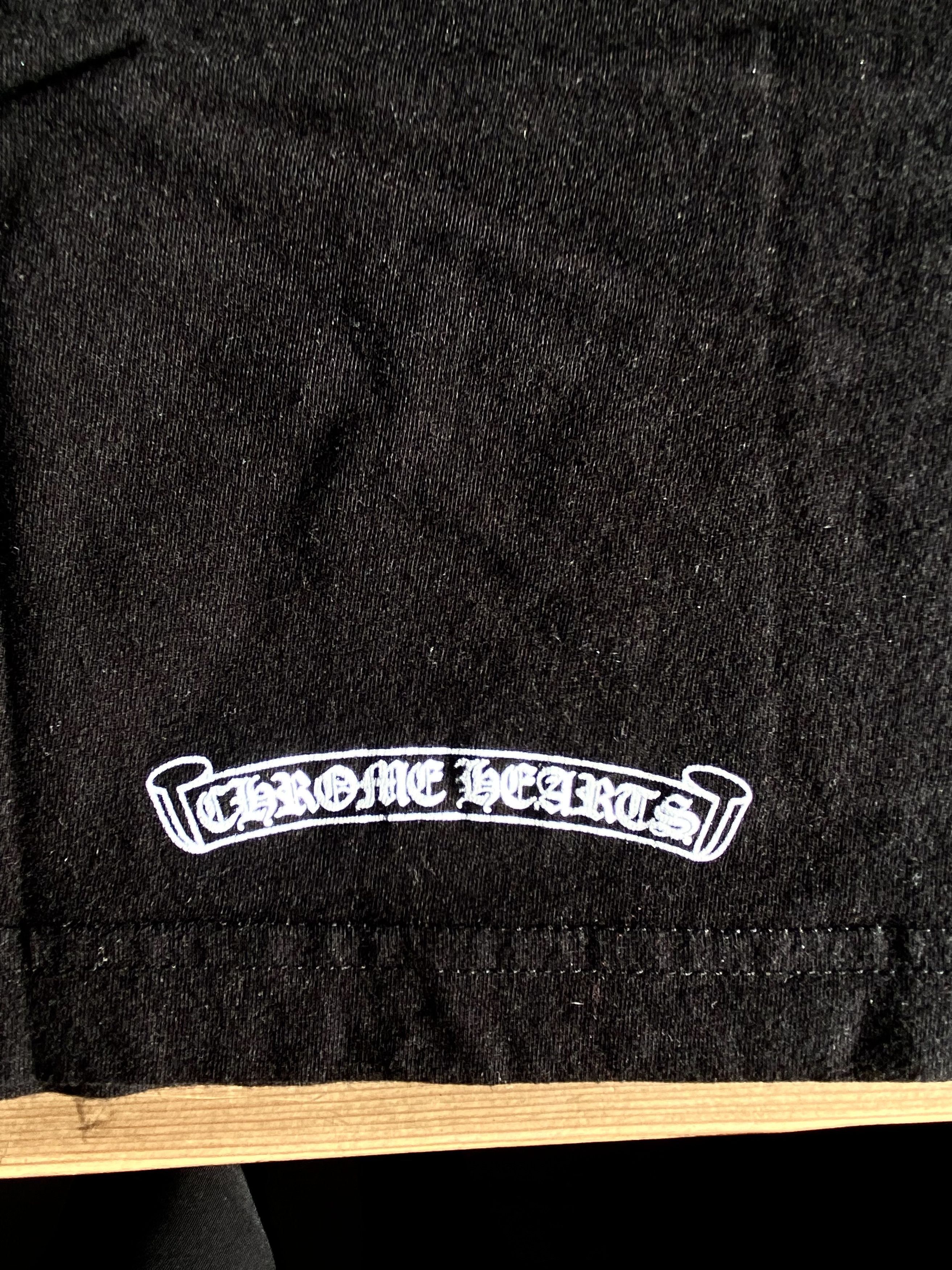 Chrome Hearts Chrome Hearts Black Tee Size US L / EU 52-54 / 3 - 7 Thumbnail