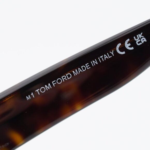 Tom Ford Tom Ford Athena FT1190 52H Sunglasses Havana Cat Eye Frame Size ONE SIZE - 8 Thumbnail