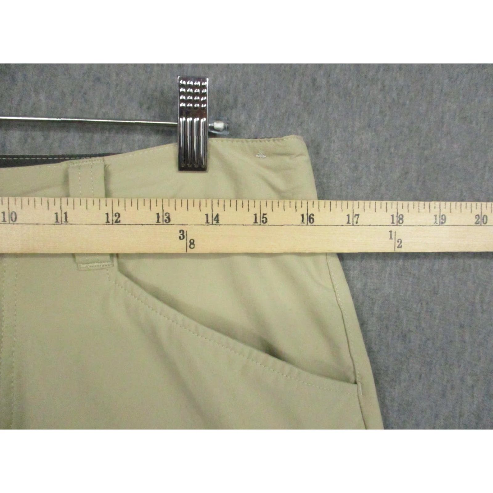 Patagonia VINTAGE Patagonia Quandary Shorts Mens 34 El Cap Khaki Nylon Stretch Hiking STY57815 Size US 32 / EU 48 - 2 Thumbnail