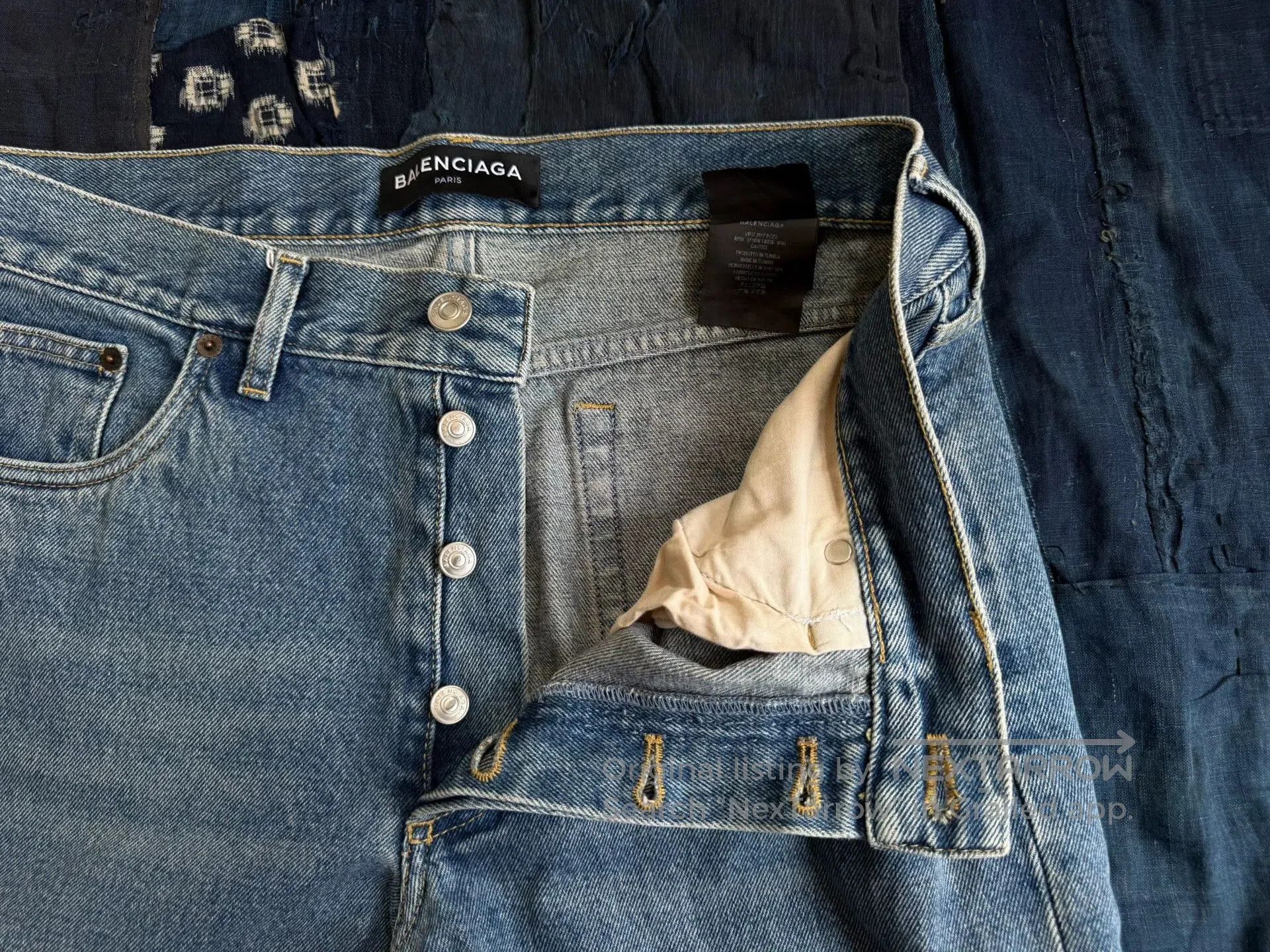 Balenciaga Balenciaga Distressed Vintage Jeans. Size US 32 / EU 48 - 4 Thumbnail
