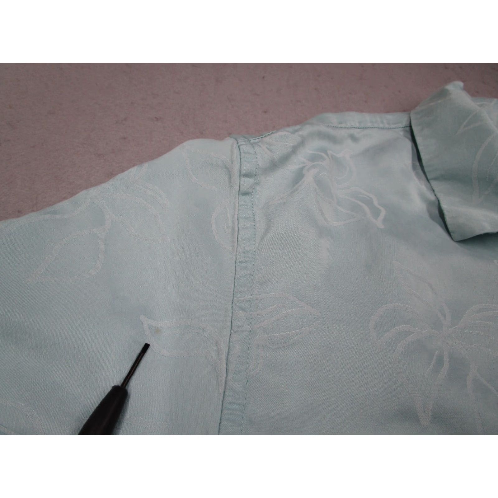 Saturdays NYC Saturdays NYC Blue Floral Button Up Shirt Mens Extra Large Short Sleeve Tencel Blend Mens Size US XL / EU 56 / 4 - 6 Thumbnail