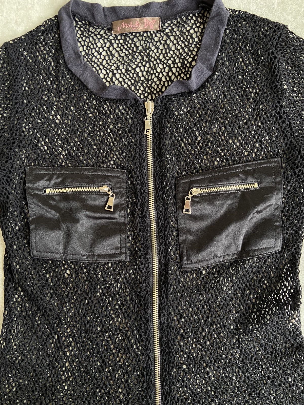 If Six Was Nine × Japanese Brand × Le Grande Bleu (L.G.B.) Michelle Net Shirt Size S / US 4 / IT 40 - 3 Thumbnail