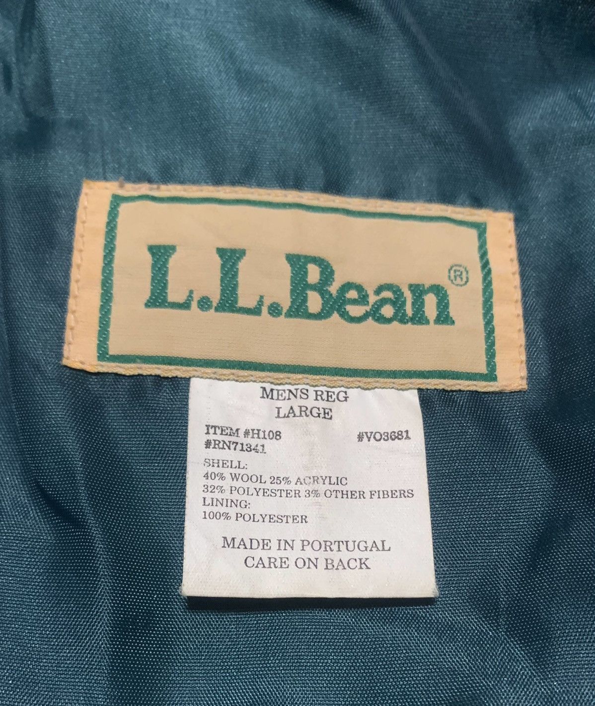 L.L. Bean Vintage 90s L.L Bean Navajo Wool Jacket Size US L / EU 52-54 / 3 - 6 Thumbnail