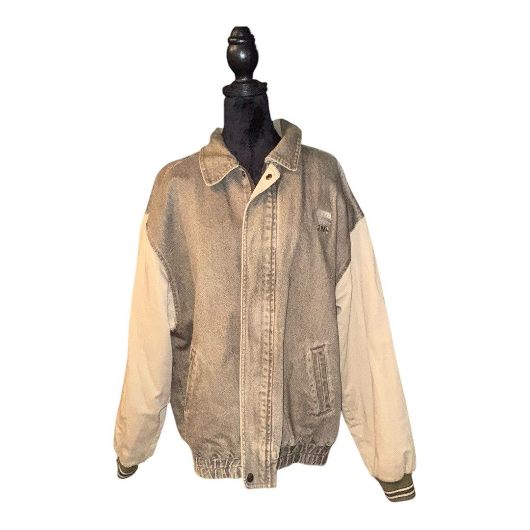 Gear for Sports VTG 90s GEAR Heavy Denim Jacket quilted interior size XL Size US XL / EU 56 / 4 - 8 Thumbnail