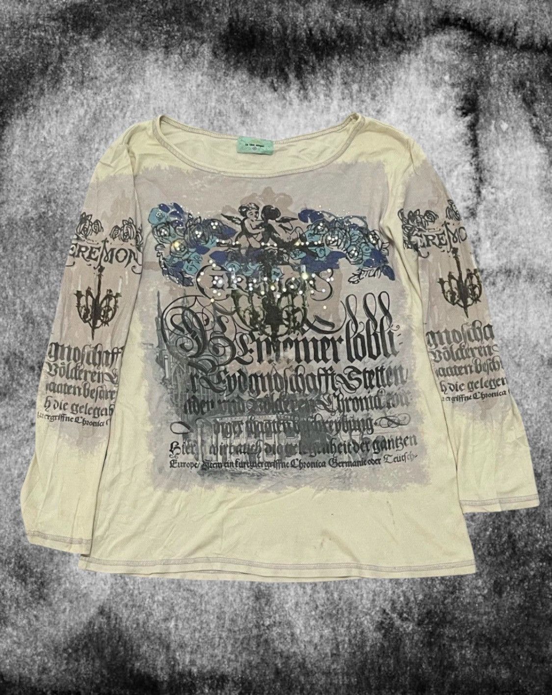 If Six Was Nine Y2K To The Angel JPG Inspired Longsleeve Size S / US 4 / IT 40 - 1 Thumbnail