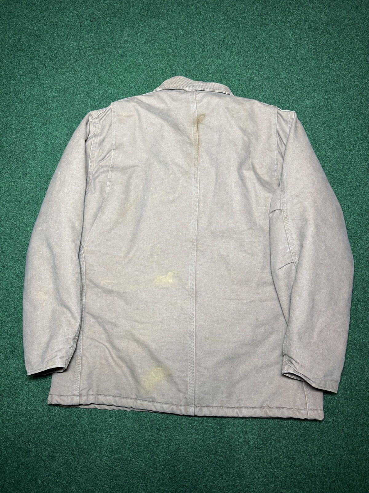 Carhartt Vintage 90s Carhartt C26SDL Med Arctic Tan Work Wear Jacket Size US M / EU 48-50 / 2 - 3 Thumbnail