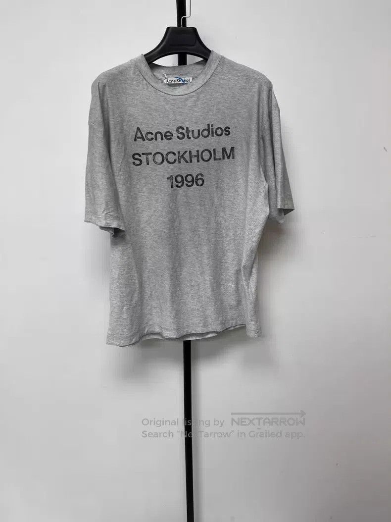 Acne Studios Acne Studios 1996 series letter print casual round neck sh Size XS / US 0-2 / IT 36-38 - 1 Thumbnail