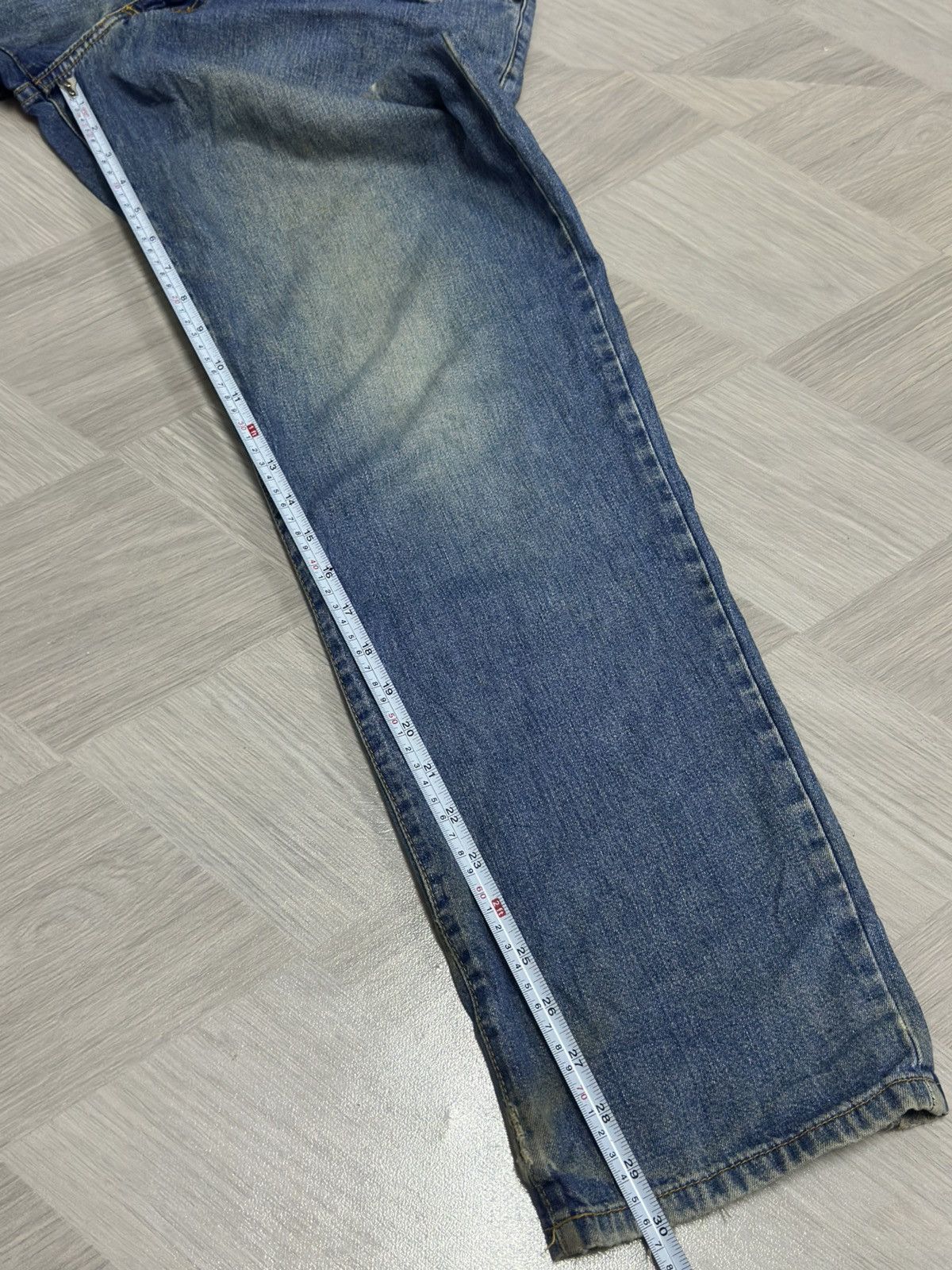 Stussy Vintage Stussy Workwear Denim Distressed Mud Wash Pant Size US 29 - 16 Thumbnail