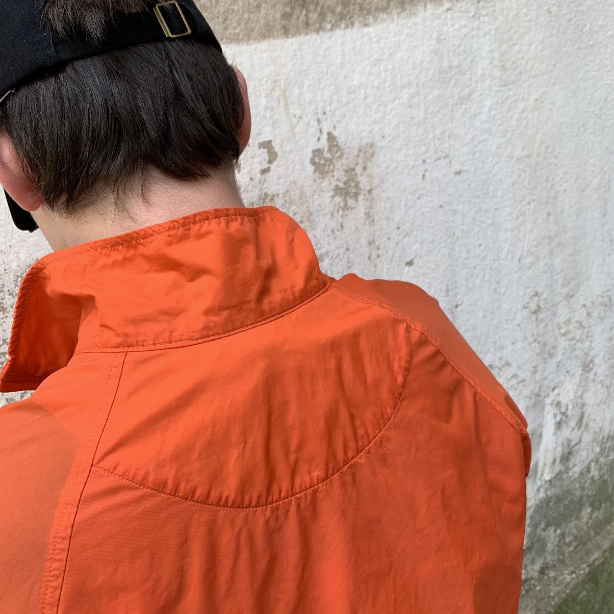Other 🍊 Orange Vintage Y2K Nike Small Swoosh Zip jacket Size US M / EU 48-50 / 2 - 13 Thumbnail