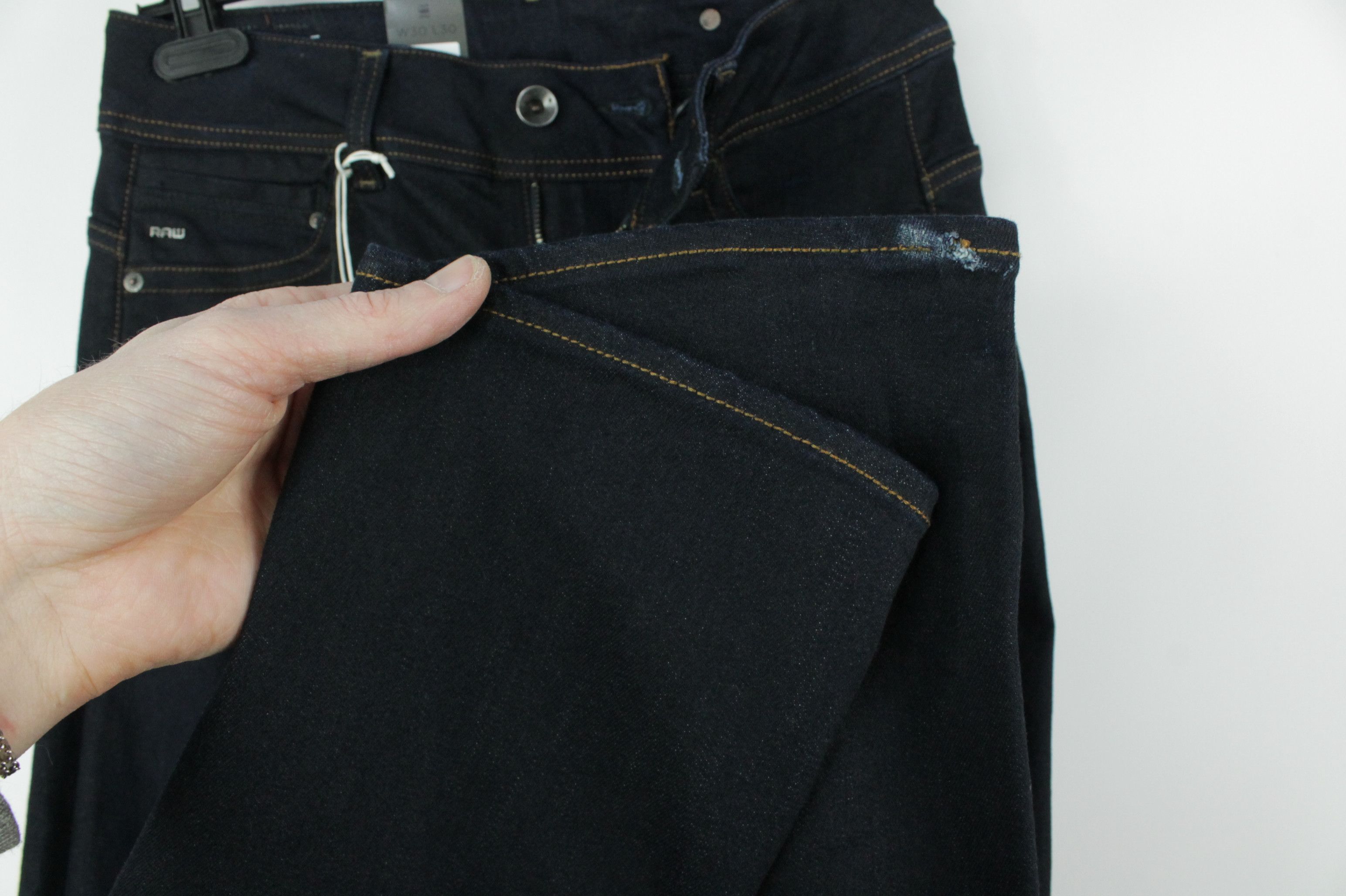 G-Star G-Star RAW Midge Saddle Straight Jeans Dark blue Size 30" / US 8 / IT 44 - 8 Thumbnail