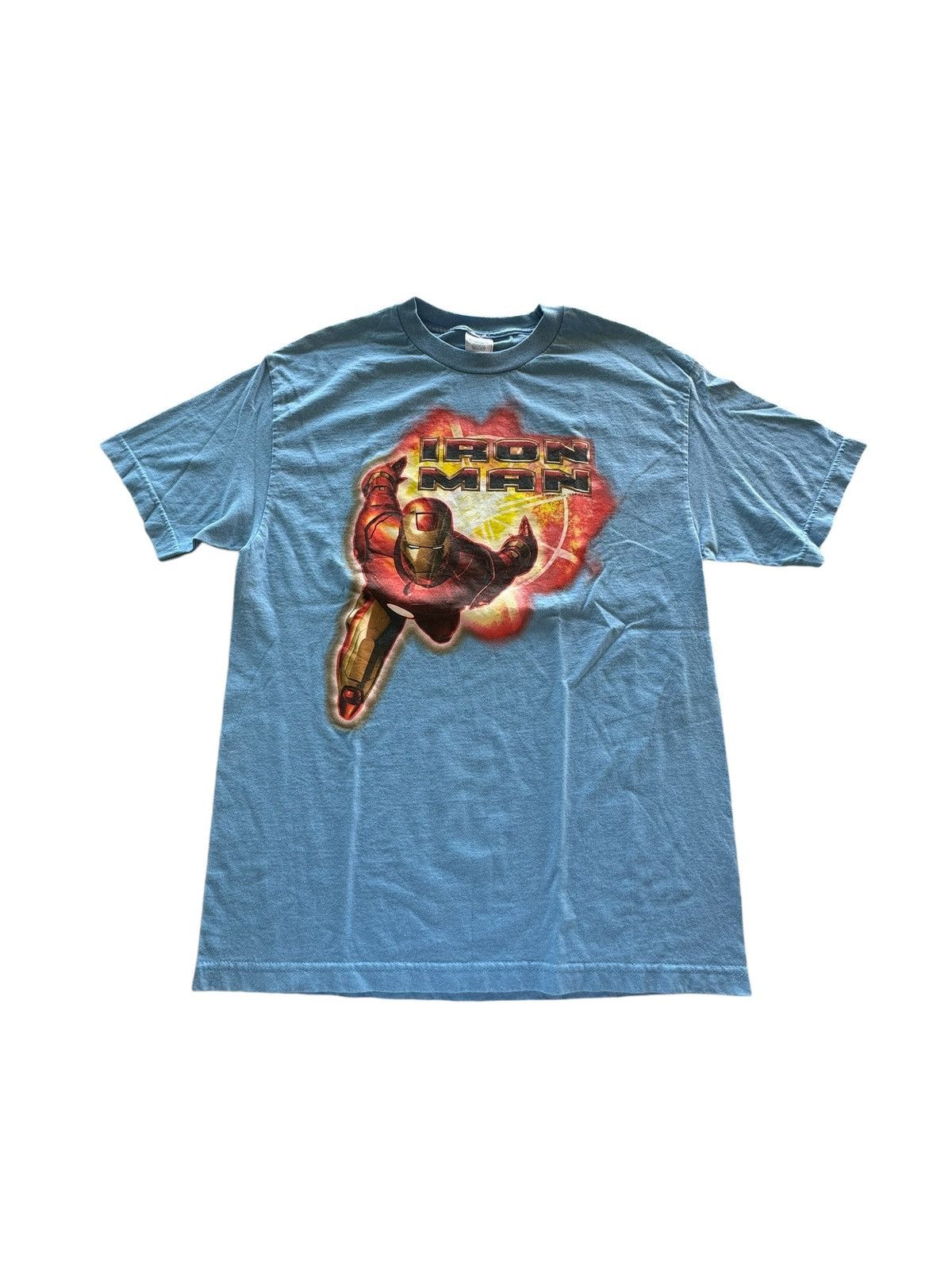 Other 2008 Iron Man Fire Graphic Print T-shirt Size US L / EU 52-54 / 3 - 1 Thumbnail