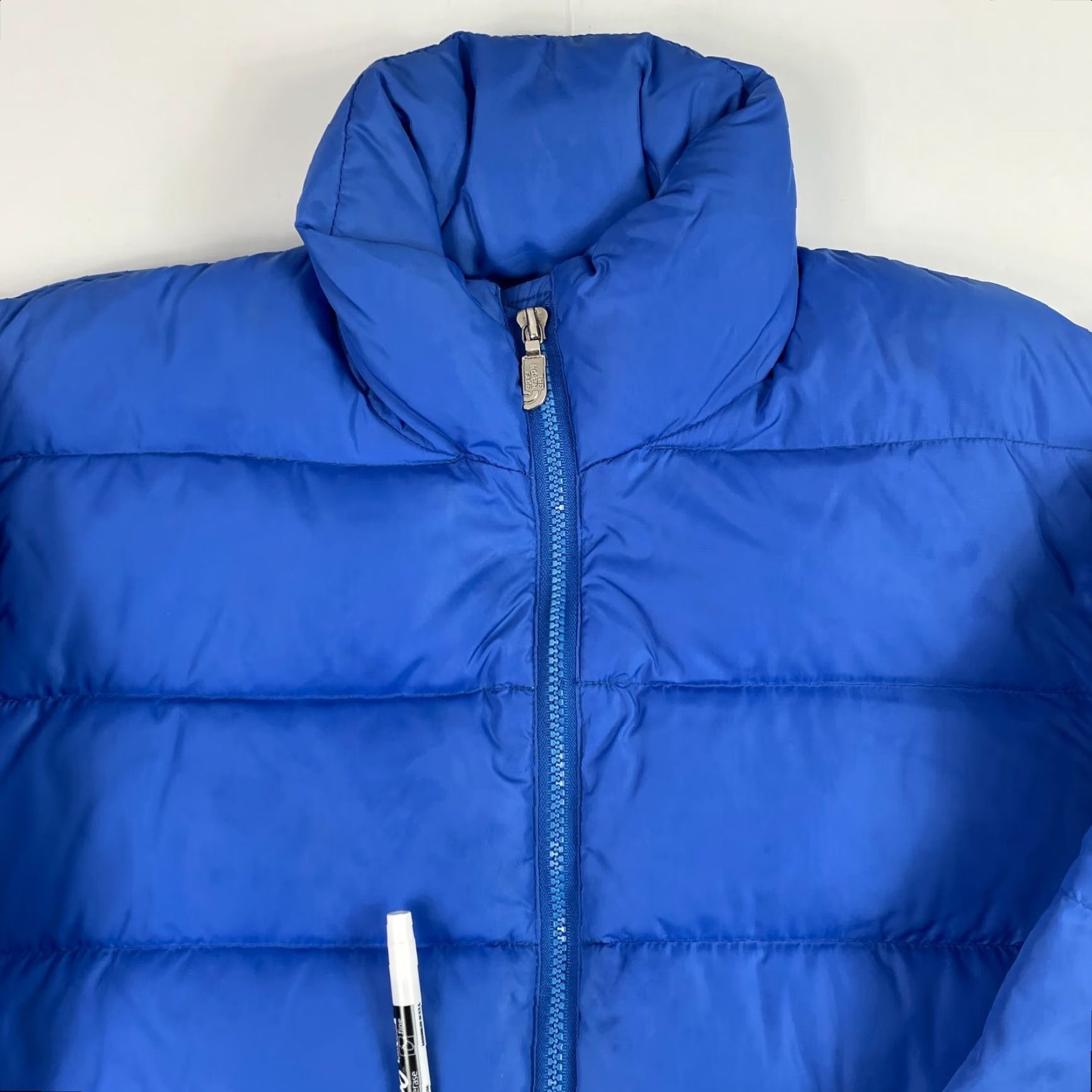 The North Face The North Face Jacket Mens S Blue Down Puffer Full Zip Hiking Skiing Camping Size US S / EU 44-46 / 1 - 3 Thumbnail